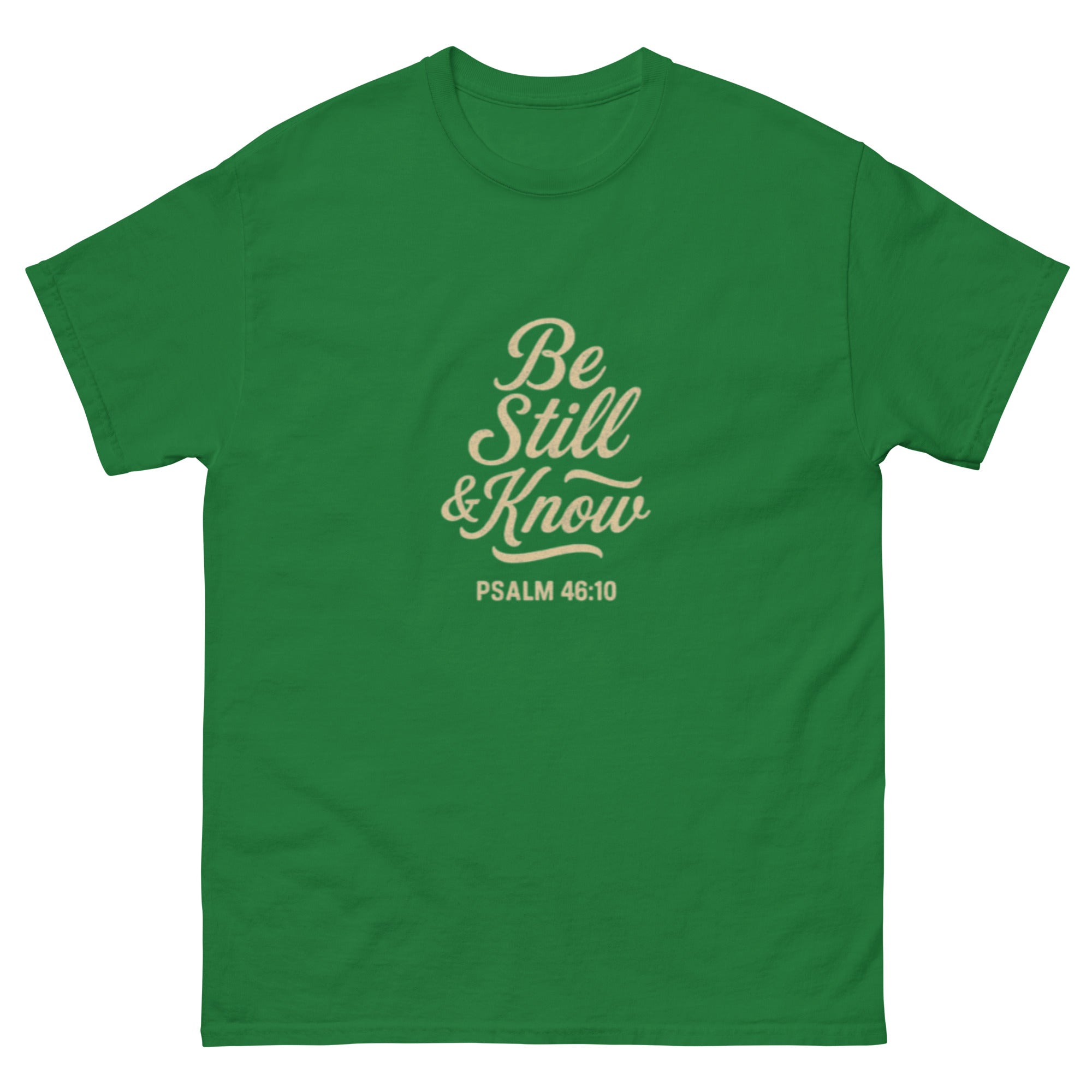 Be Still & Know - Unisex classic tee - Christian Apparel by BASR Clothing