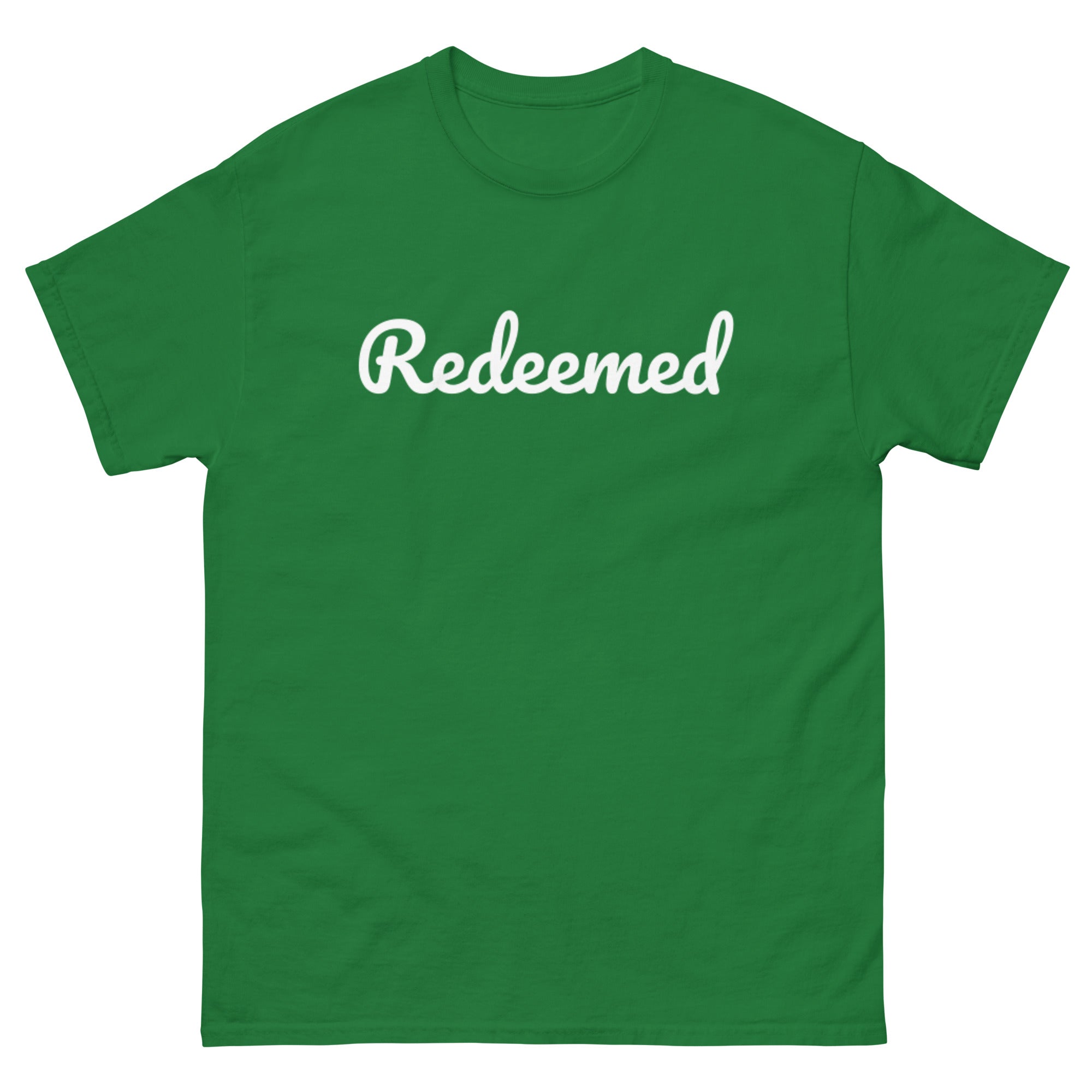 Redeemed - Unisex classic tee - Christian Apparel by BASR Clothing