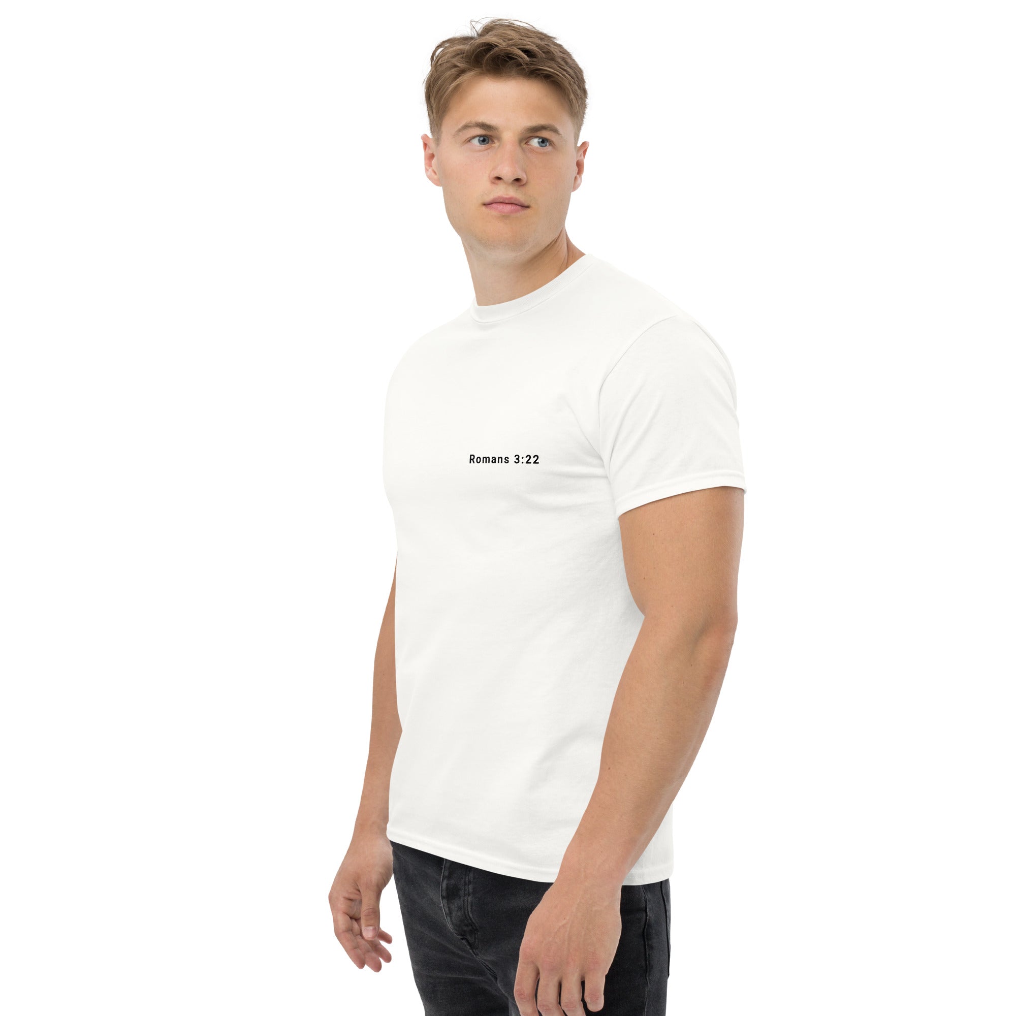 Made Righteous (Light) - Unisex classic tee - Christian Apparel by BASR Clothing