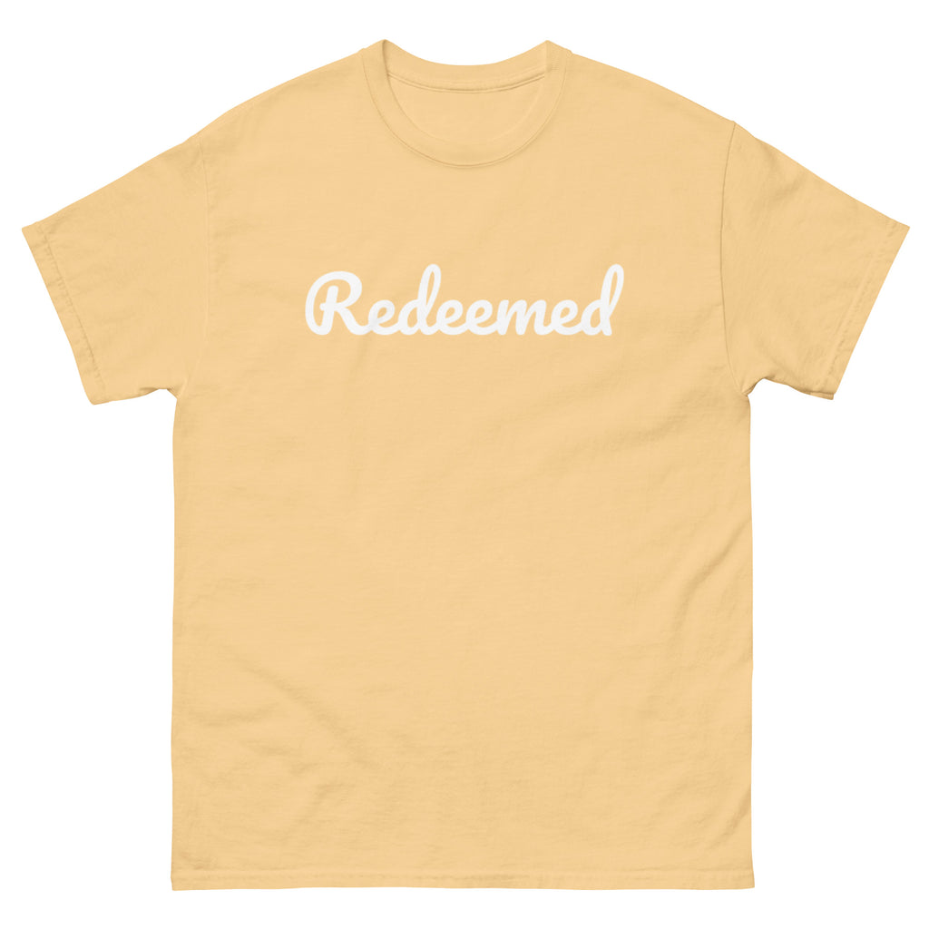 Redeemed - Unisex classic tee - Christian Apparel by BASR Clothing