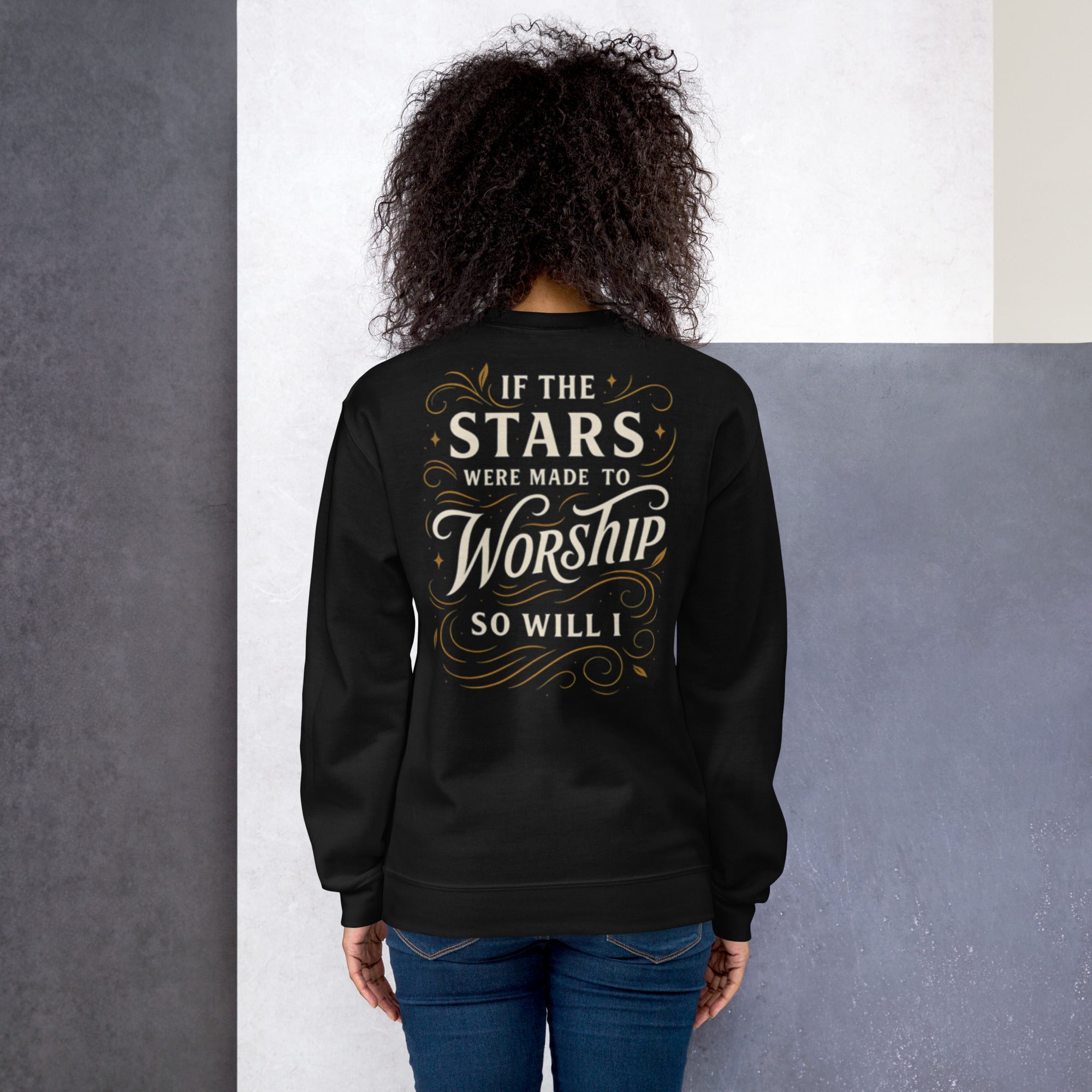 Worship - Unisex Sweatshirt - Christian Apparel by BASR Clothing
