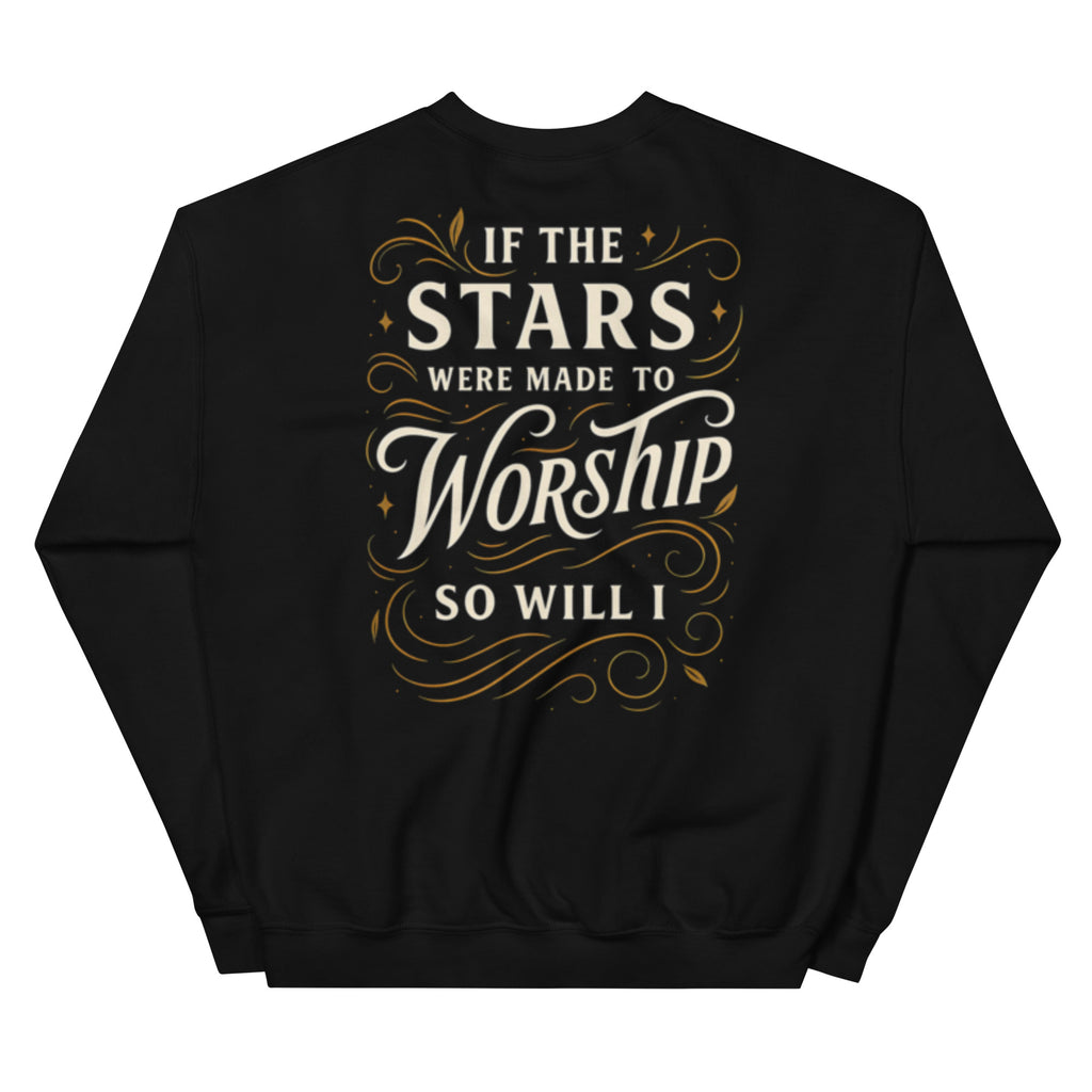 Worship - Unisex Sweatshirt - Christian Apparel by BASR Clothing