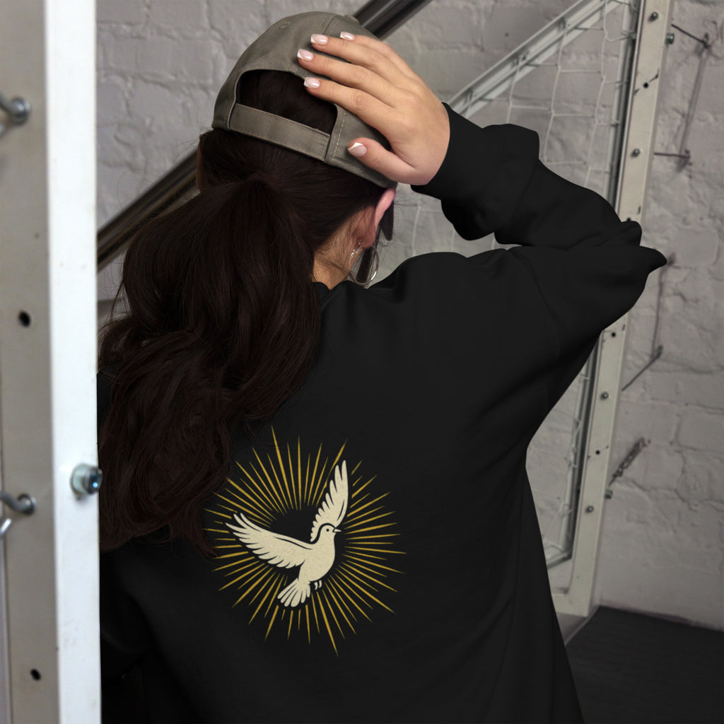 Dove - Unisex Sweatshirt - Christian Apparel by BASR Clothing