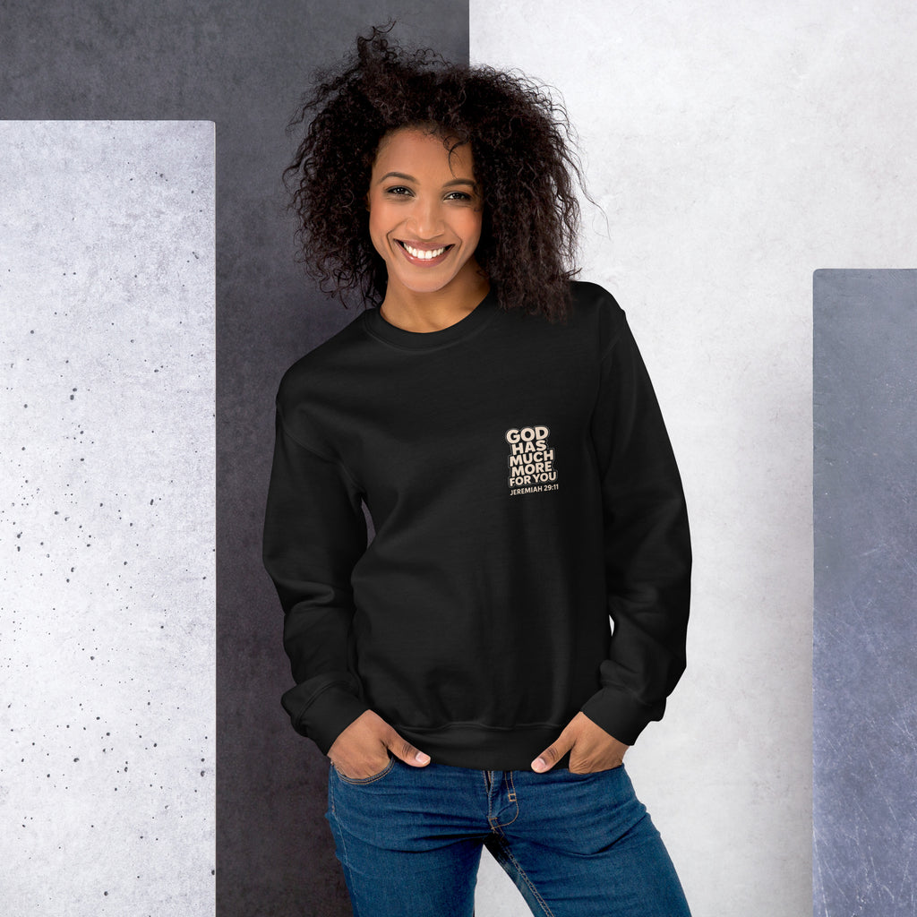 So Much More - Unisex Sweatshirt - Christian Apparel by BASR Clothing