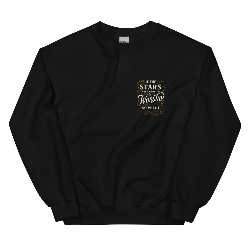 Worship - Unisex Sweatshirt - Christian Apparel by BASR Clothing
