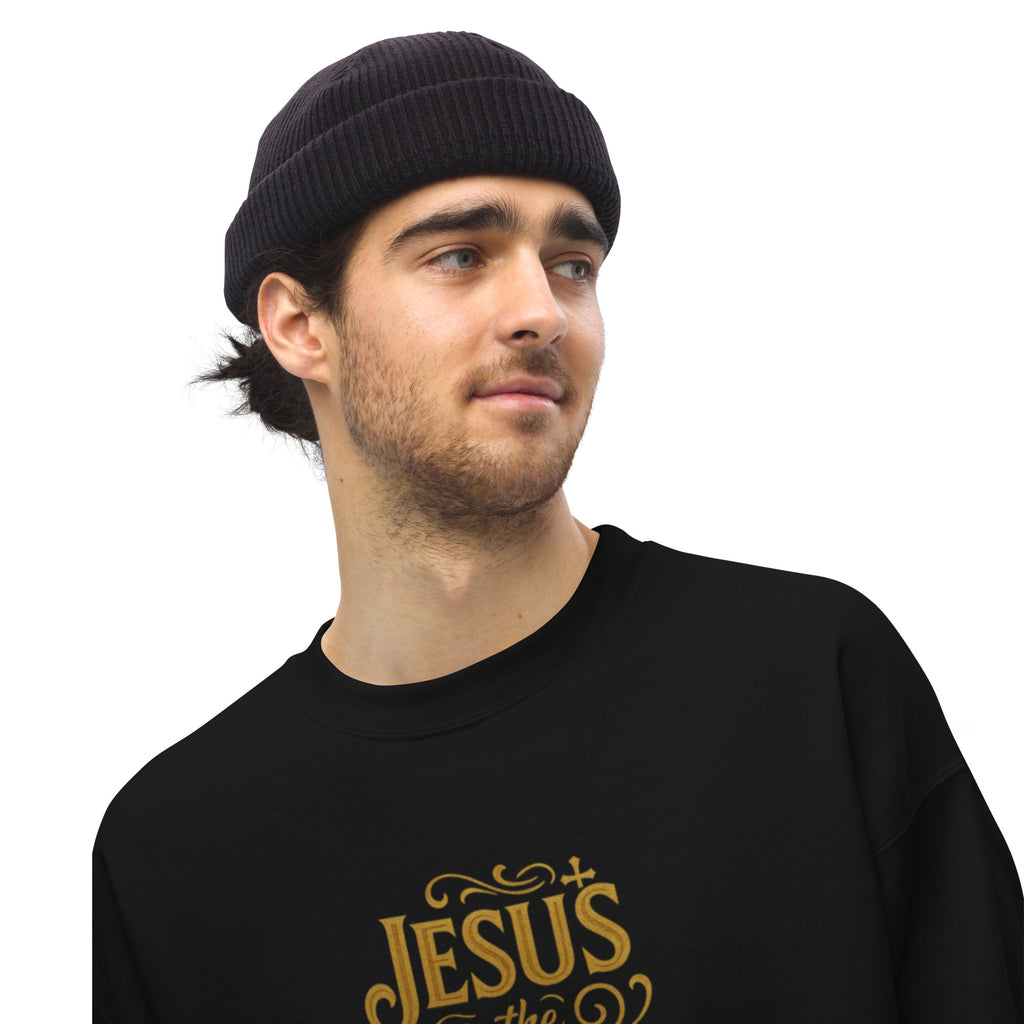Jesus is the only Way - Unisex Sweatshirt - Christian Apparel by BASR Clothing