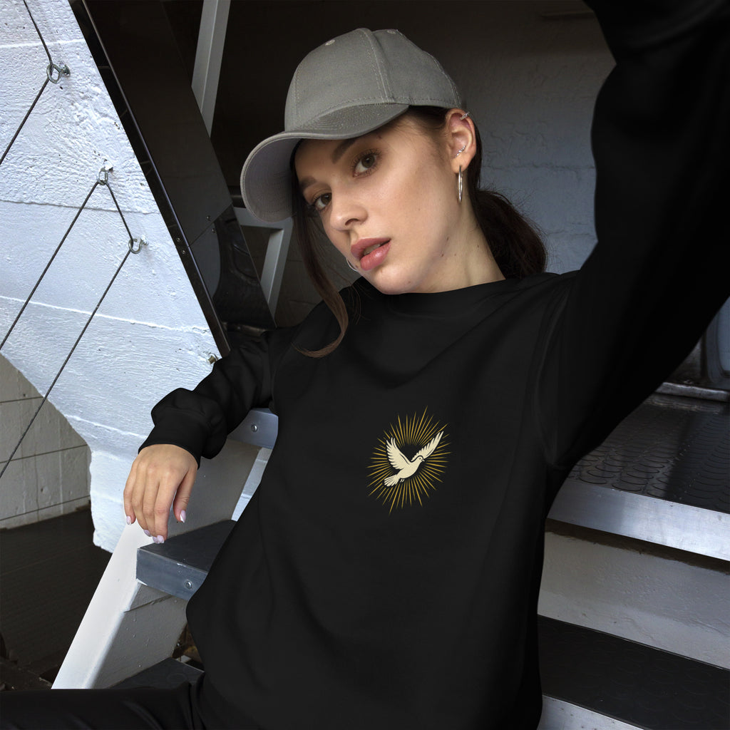 Dove - Unisex Sweatshirt - Christian Apparel by BASR Clothing