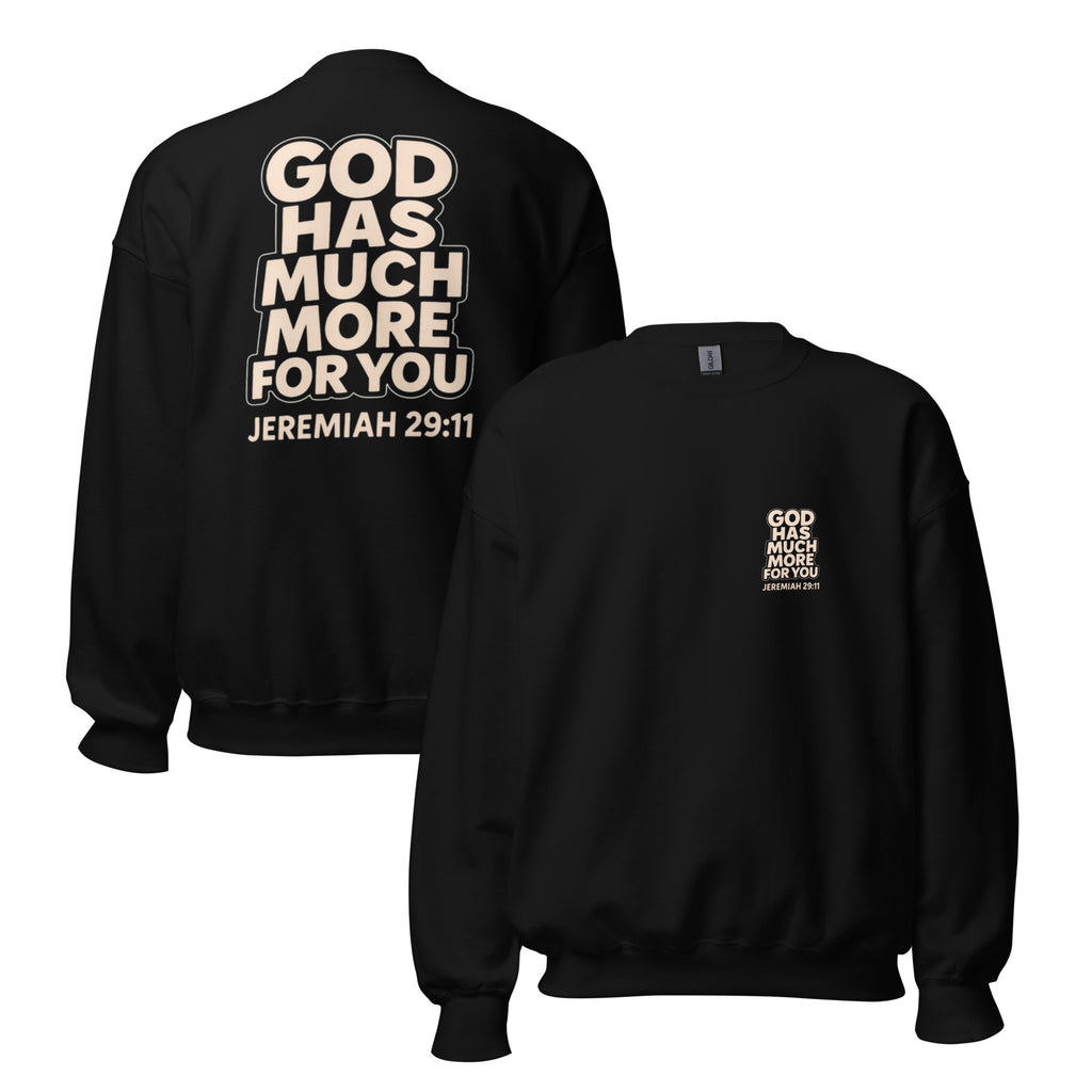 So Much More - Unisex Sweatshirt - Christian Apparel by BASR Clothing