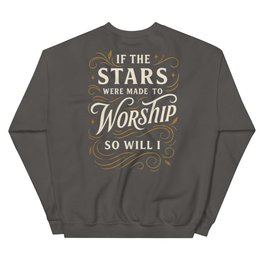 Worship - Unisex Sweatshirt - Christian Apparel by BASR Clothing