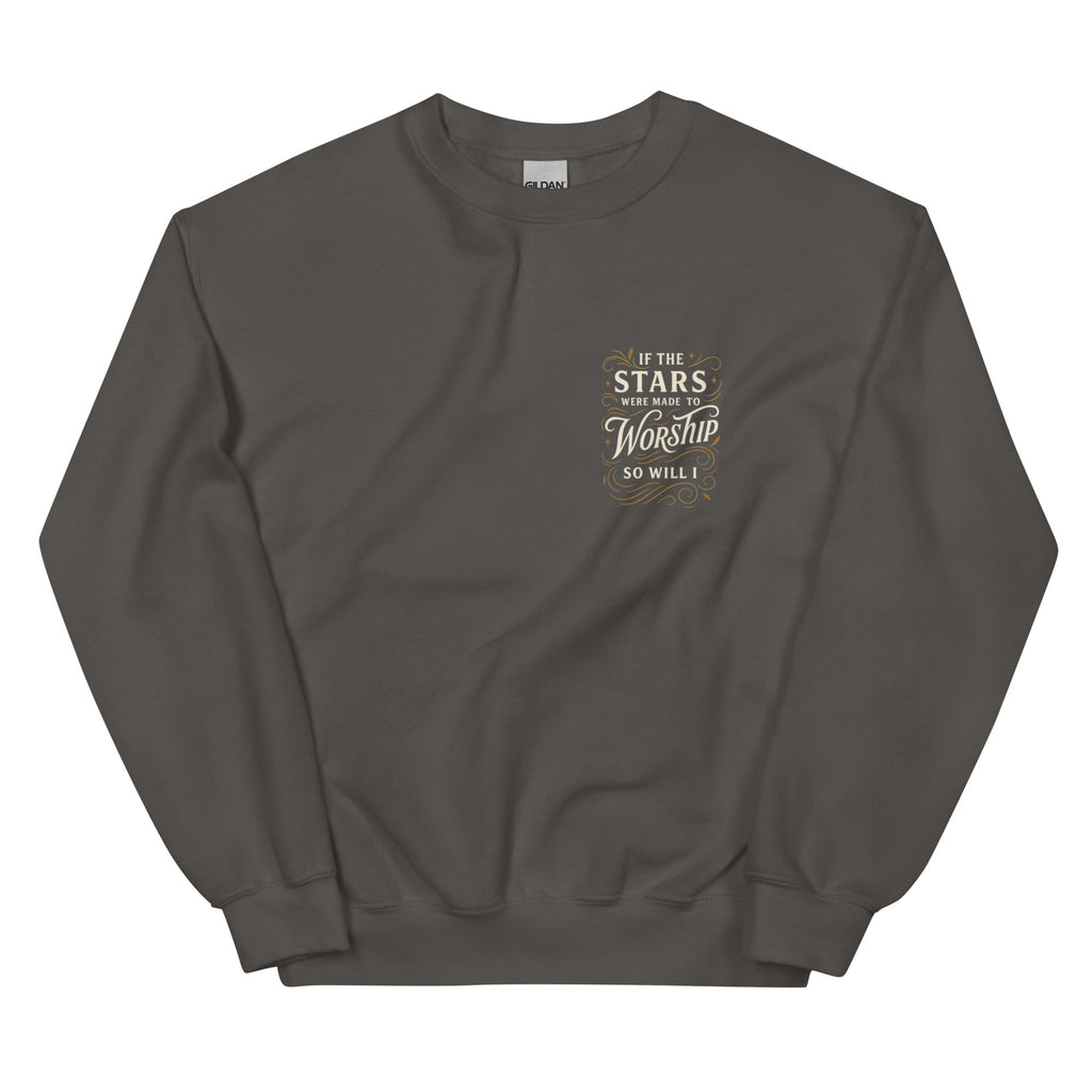 Worship - Unisex Sweatshirt - Christian Apparel by BASR Clothing