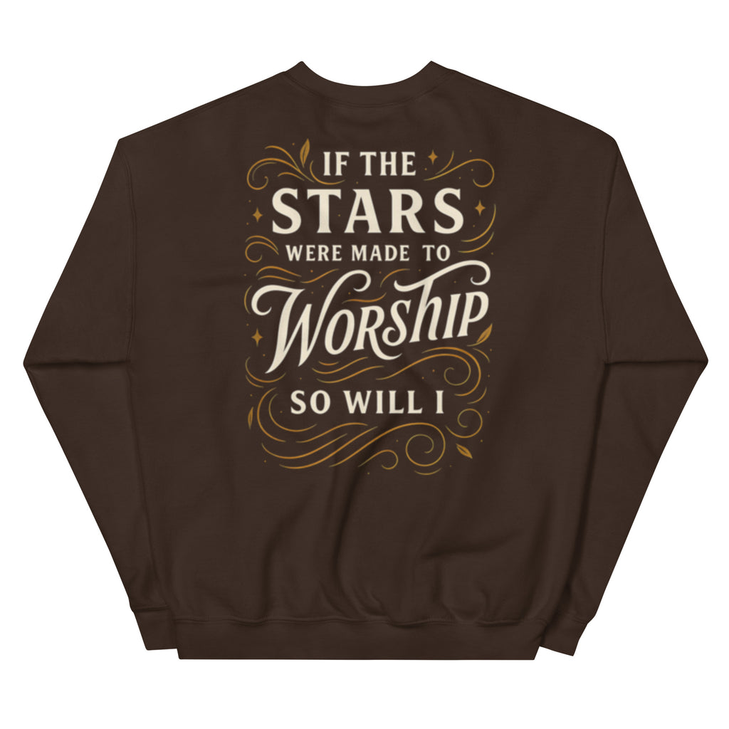 Worship - Unisex Sweatshirt - Christian Apparel by BASR Clothing