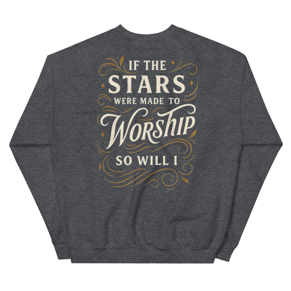 Worship - Unisex Sweatshirt - Christian Apparel by BASR Clothing