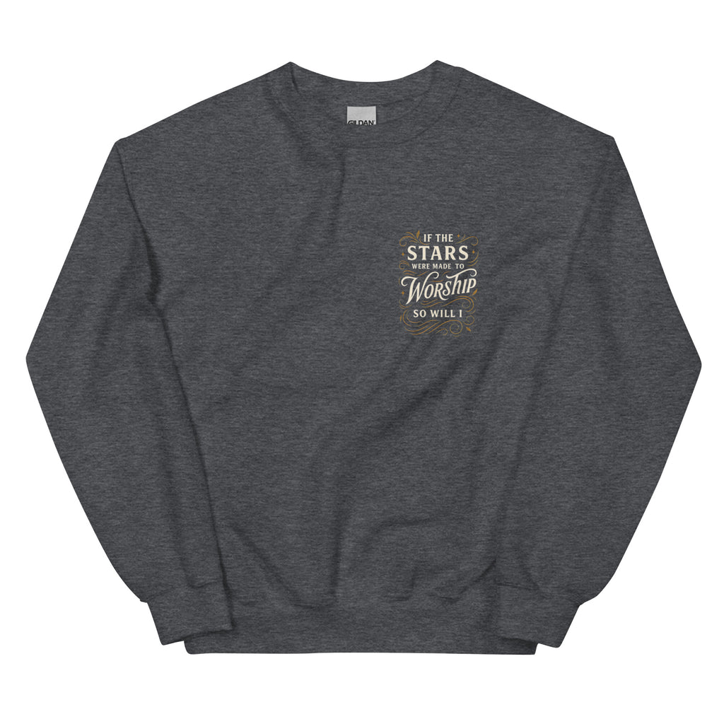 Worship - Unisex Sweatshirt - Christian Apparel by BASR Clothing