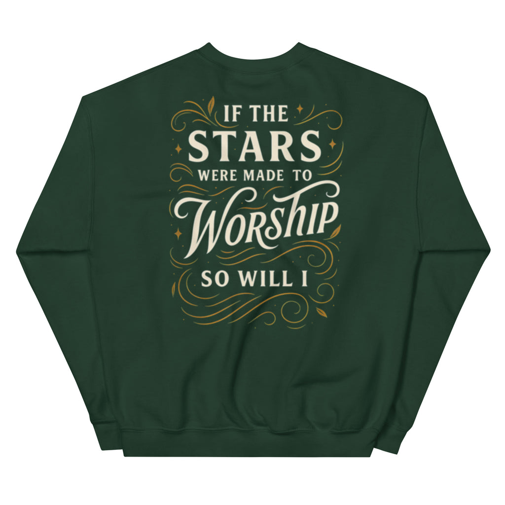 Worship - Unisex Sweatshirt - Christian Apparel by BASR Clothing