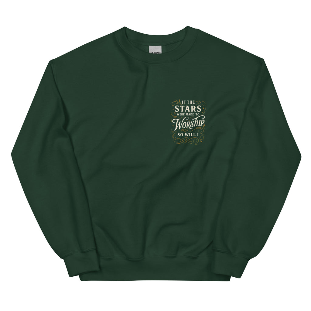 Worship - Unisex Sweatshirt - Christian Apparel by BASR Clothing