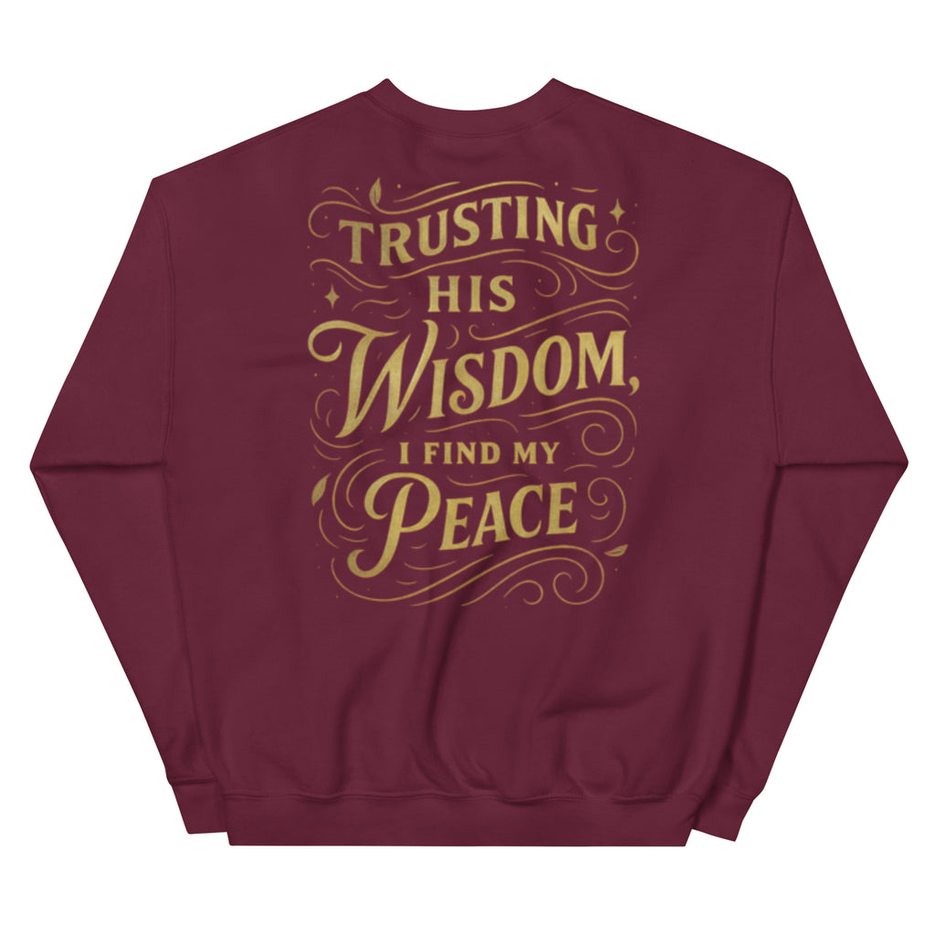 Peace - Unisex Sweatshirt - Christian Apparel by BASR Clothing