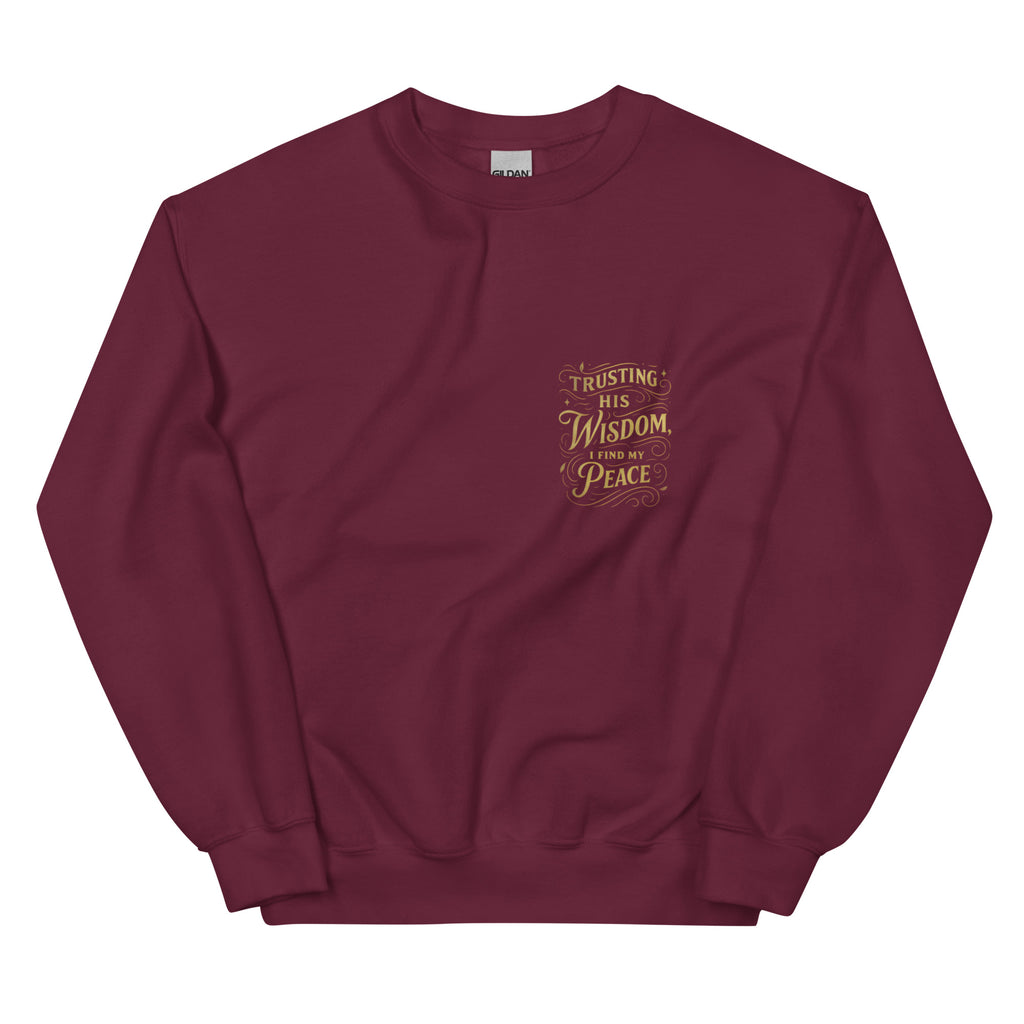 Peace - Unisex Sweatshirt - Christian Apparel by BASR Clothing