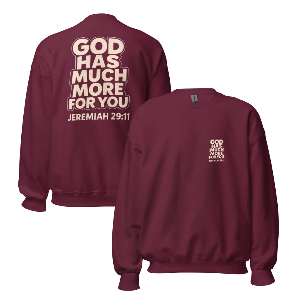 So Much More - Unisex Sweatshirt - Christian Apparel by BASR Clothing