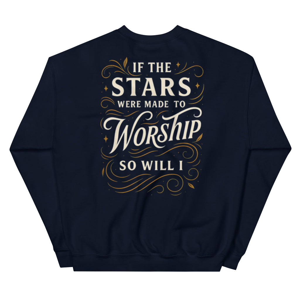 Worship - Unisex Sweatshirt - Christian Apparel by BASR Clothing