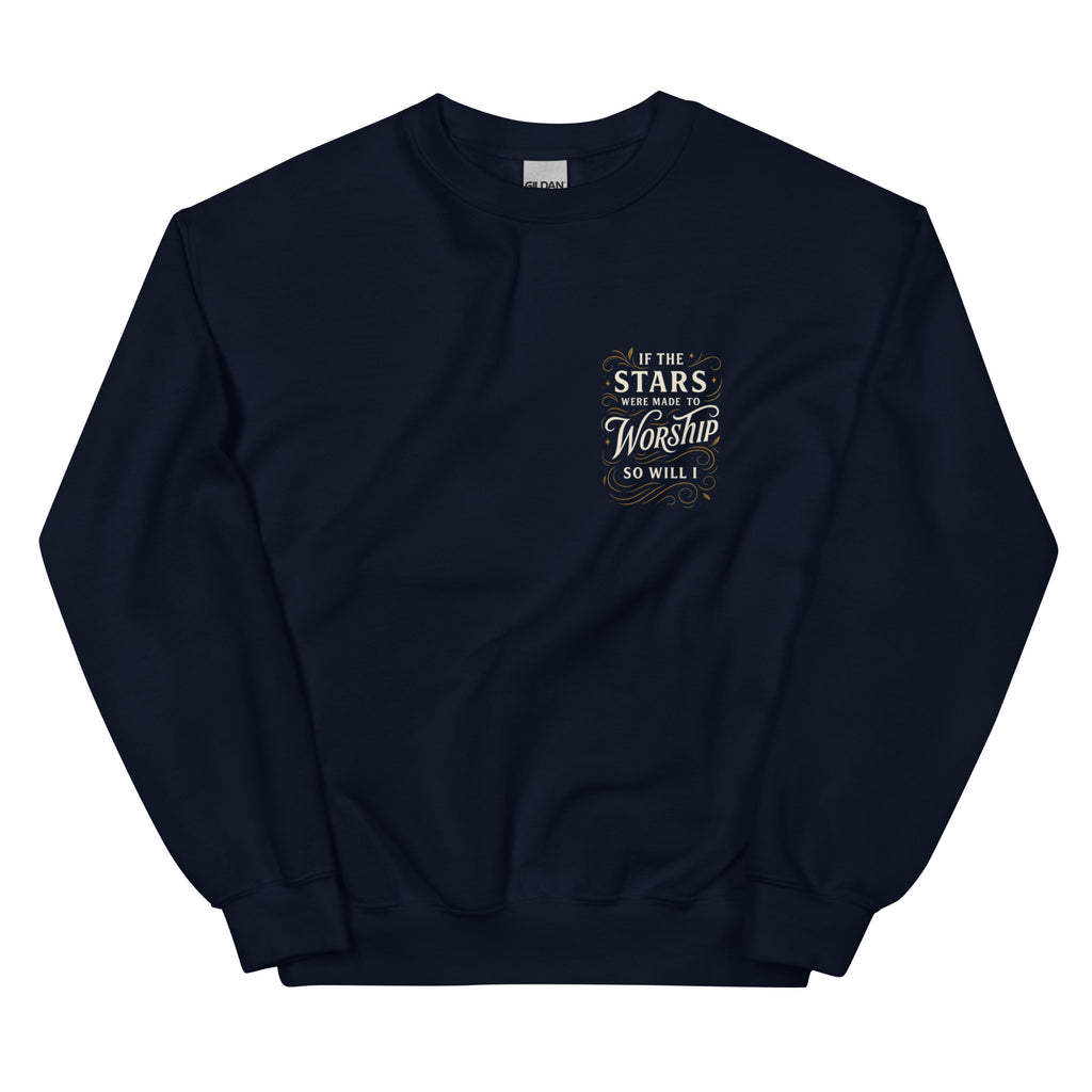Worship - Unisex Sweatshirt - Christian Apparel by BASR Clothing