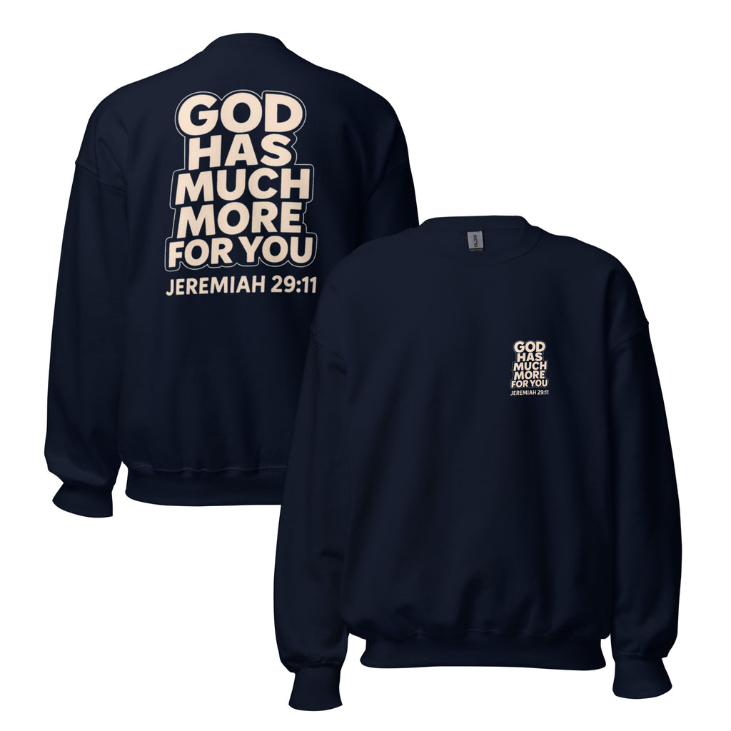 So Much More - Unisex Sweatshirt - Christian Apparel by BASR Clothing