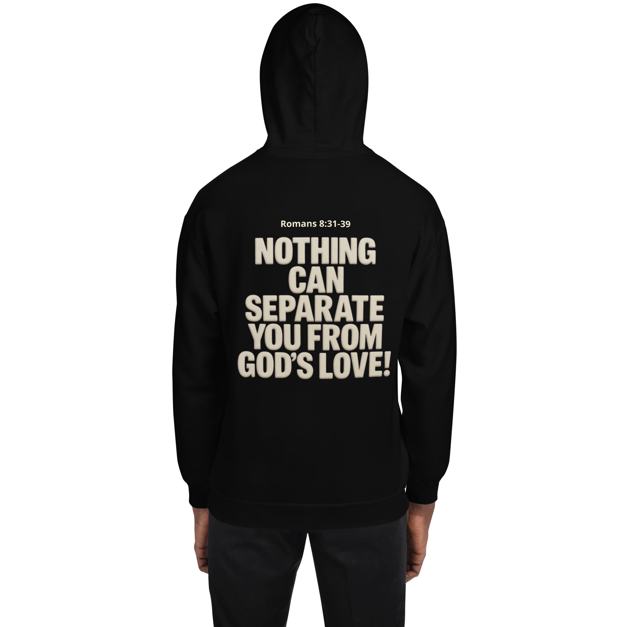 Nothing Can Separate You - Unisex Hoodie - Christian Apparel by BASR Clothing