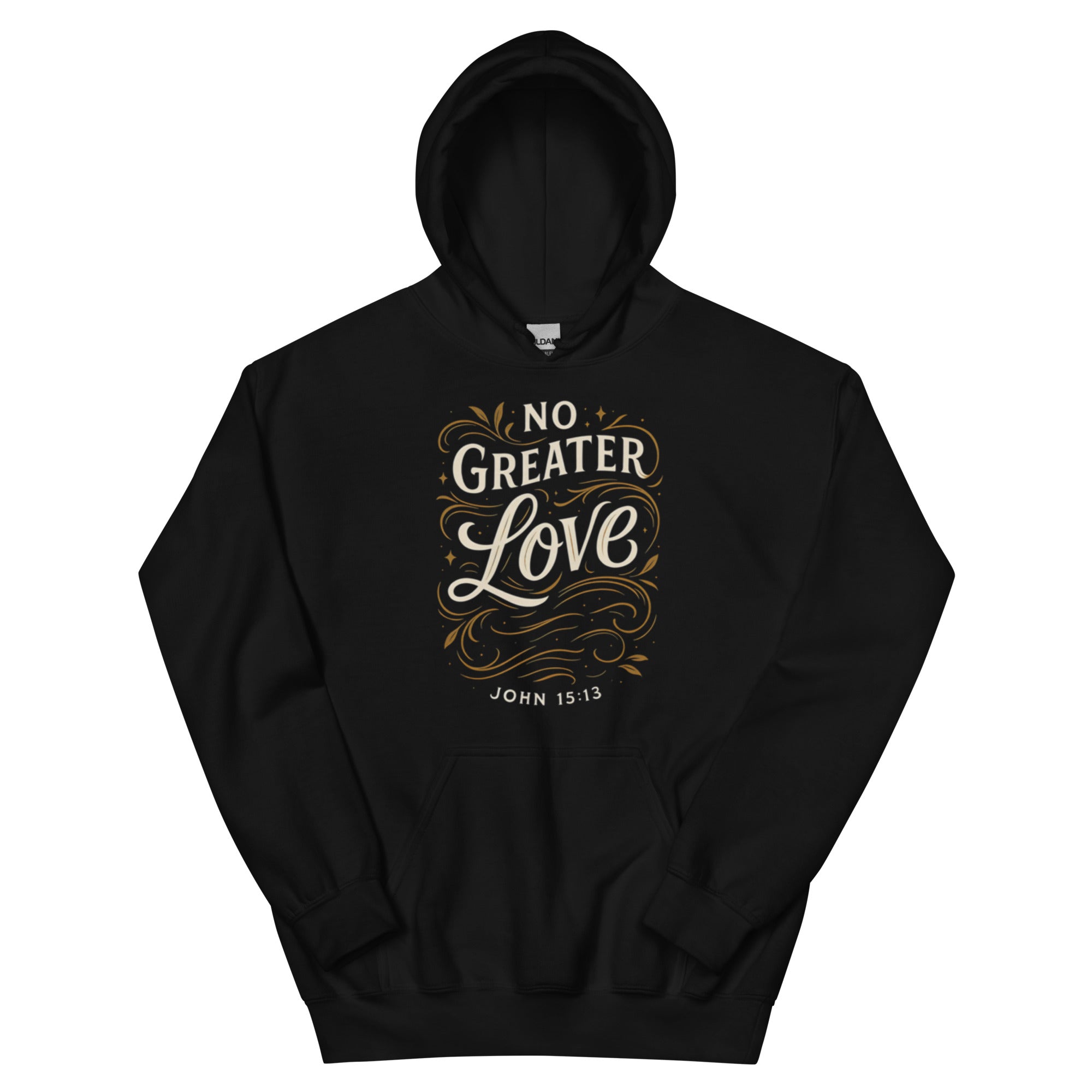 No Greater Love - Unisex Hoodie - Christian Apparel by BASR Clothing
