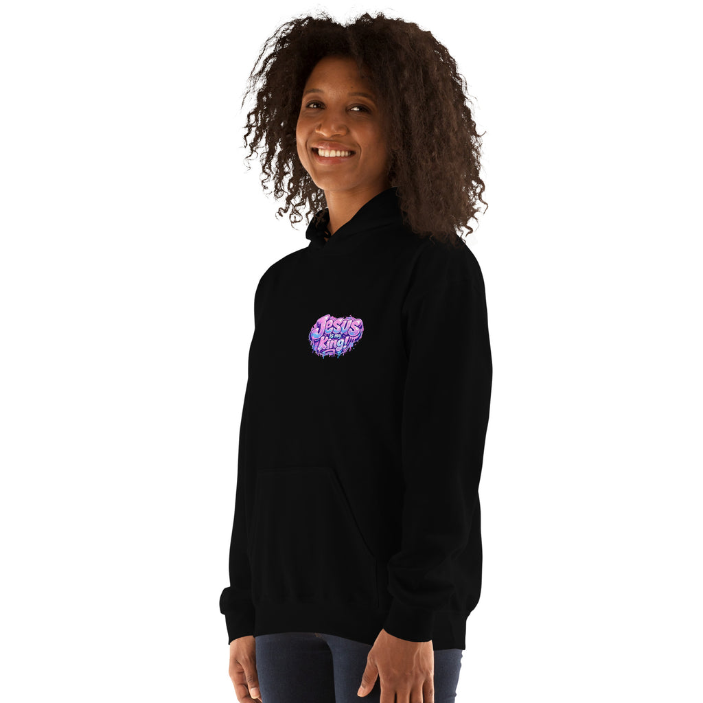 Jesus is my King - Unisex Hoodie - Christian Apparel by BASR Clothing
