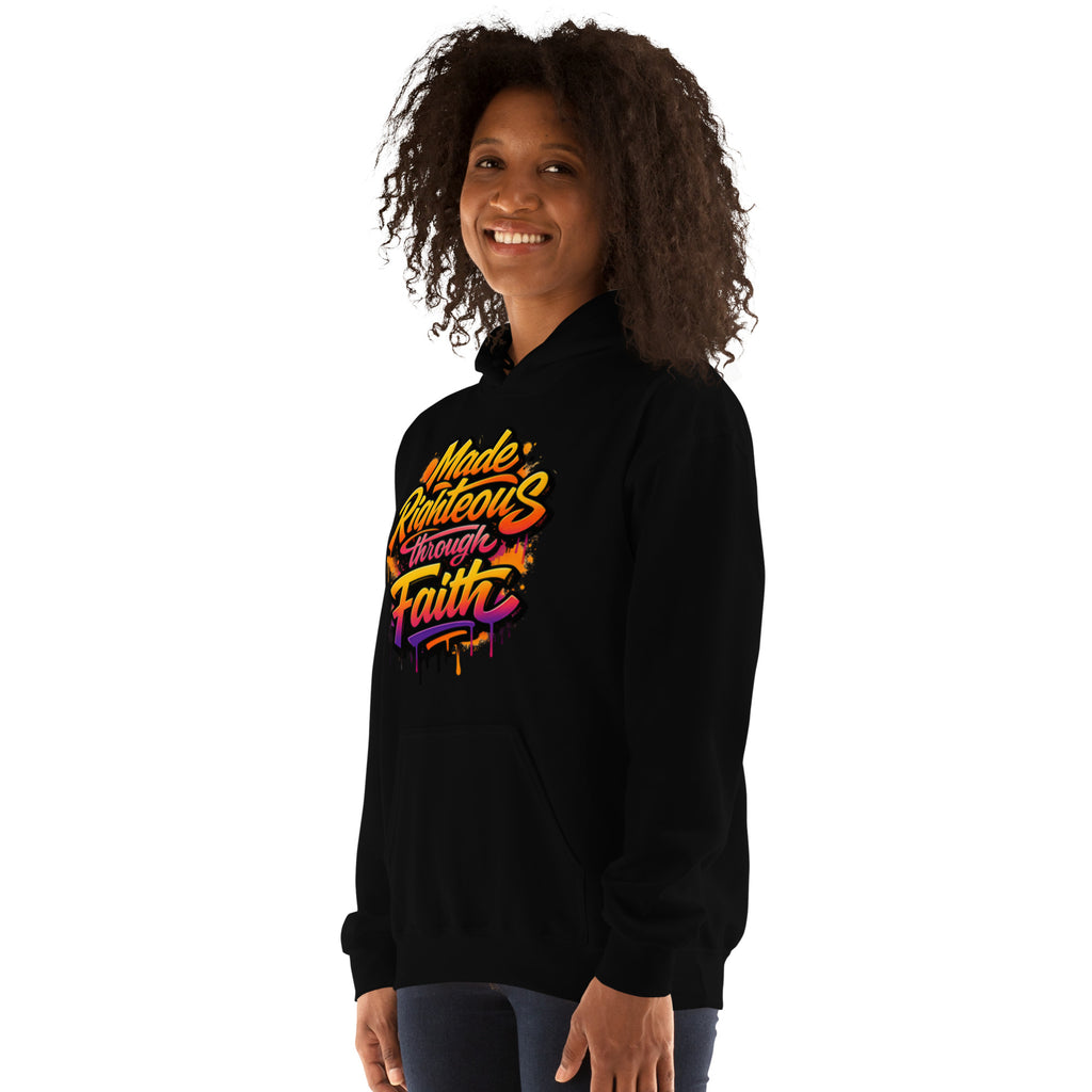 Made Righteous - Unisex Hoodie - Christian Apparel by BASR Clothing