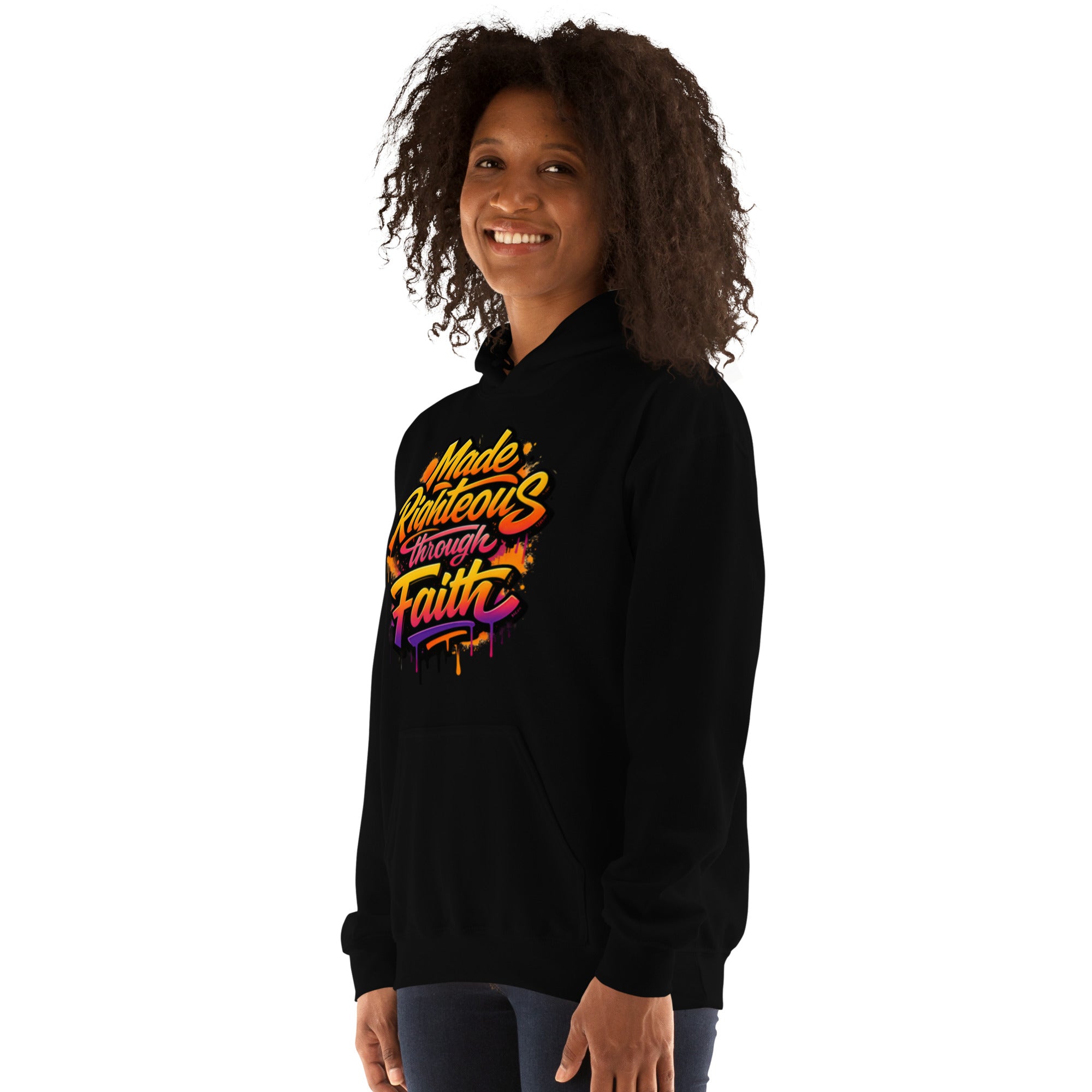 Made Righteous - Unisex Hoodie - Christian Apparel by BASR Clothing