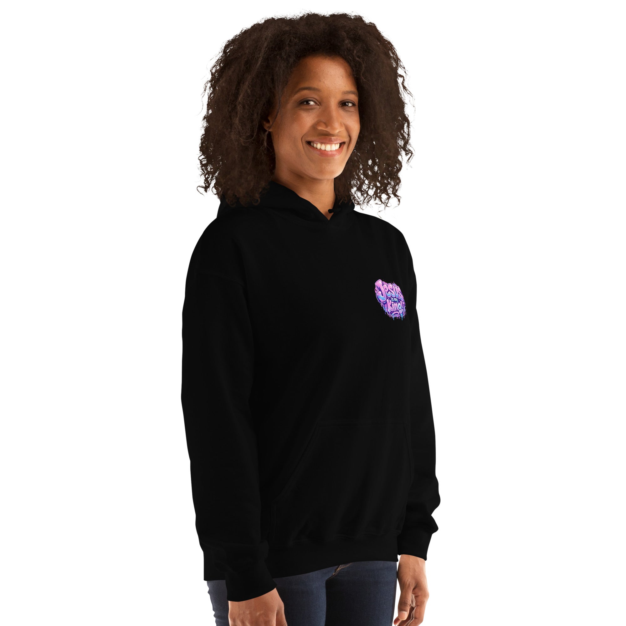 Jesus is my King - Unisex Hoodie - Christian Apparel by BASR Clothing