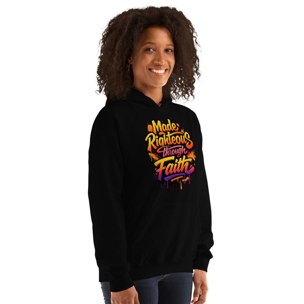 Made Righteous - Unisex Hoodie - Christian Apparel by BASR Clothing