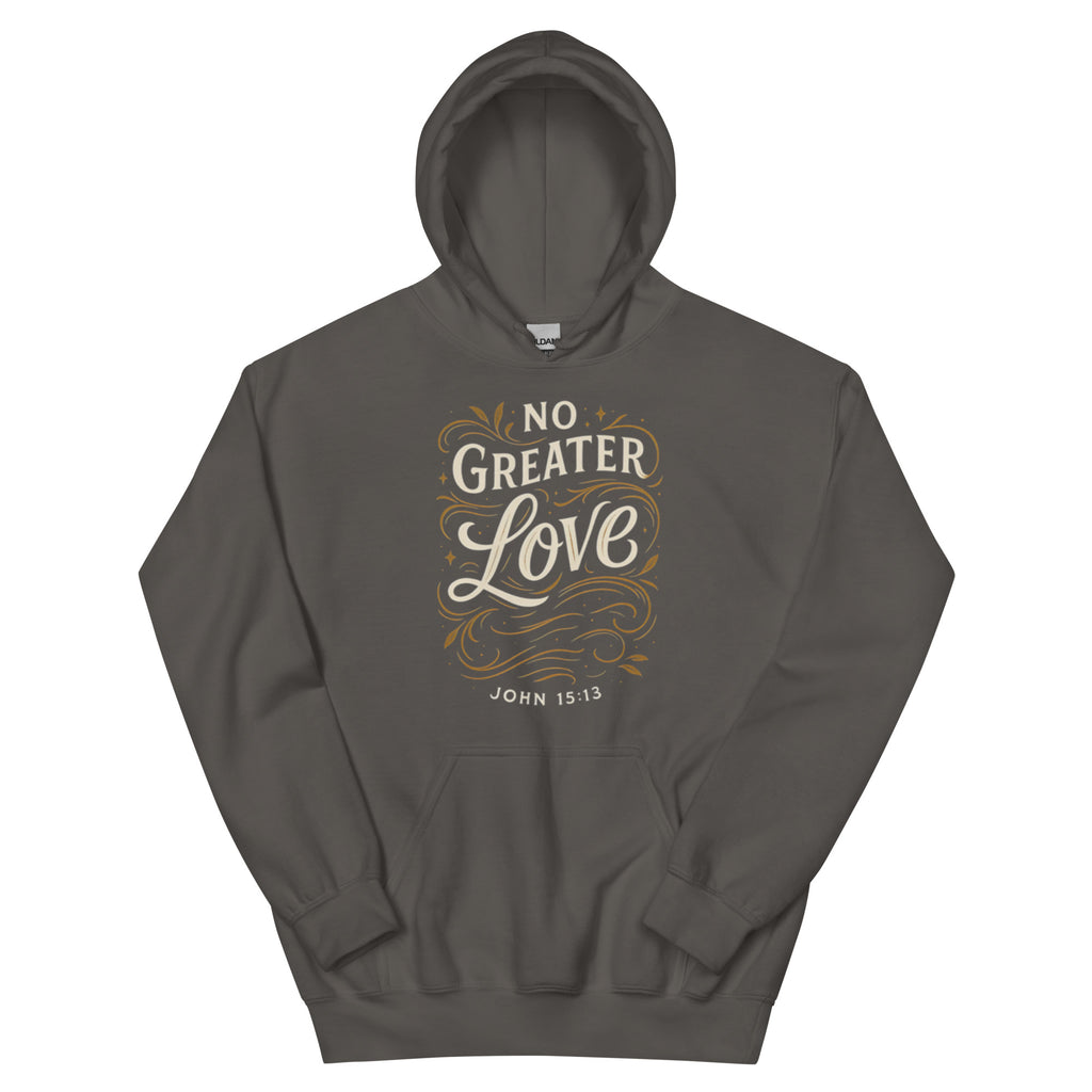 No Greater Love - Unisex Hoodie - Christian Apparel by BASR Clothing