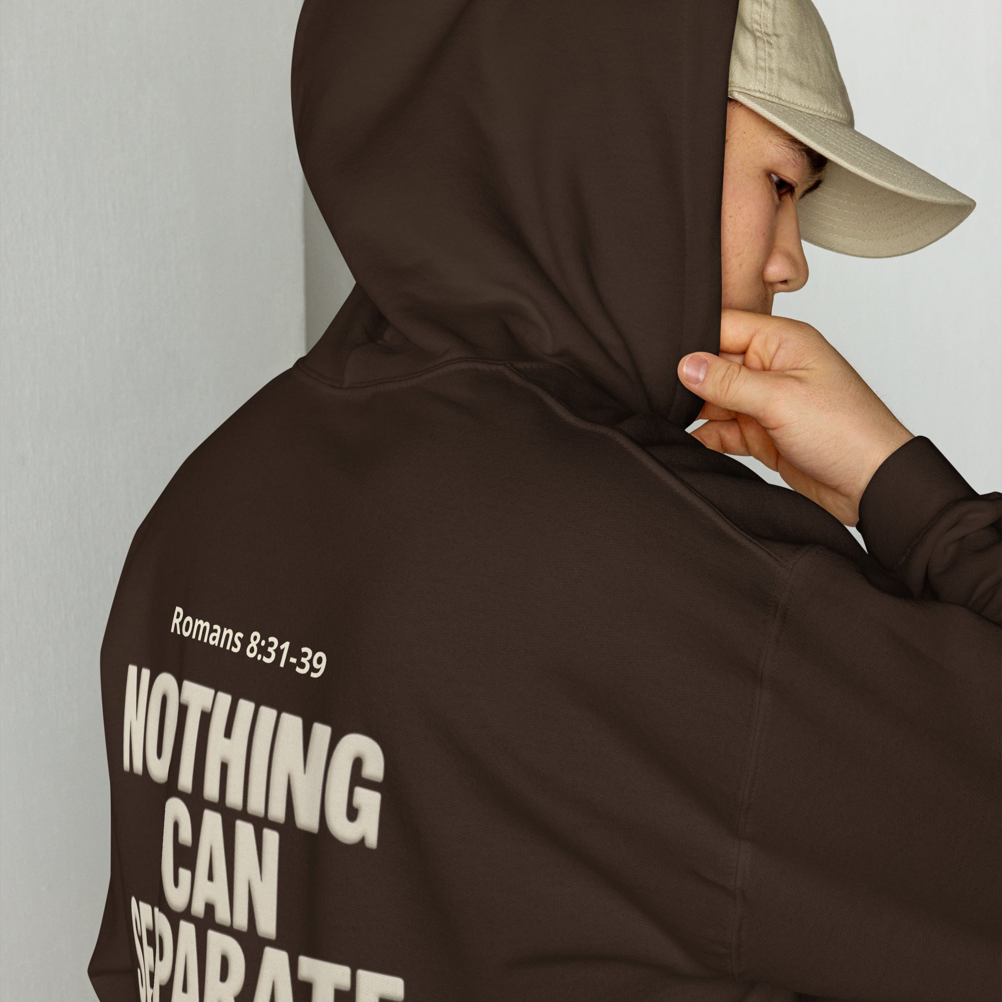 Nothing Can Separate You - Unisex Hoodie - Christian Apparel by BASR Clothing