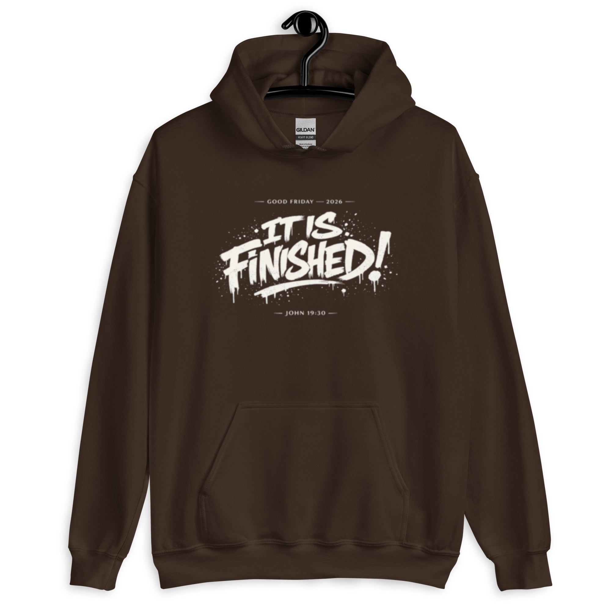 It is Finished - SP - Unisex Hoodie - Christian Apparel by BASR Clothing