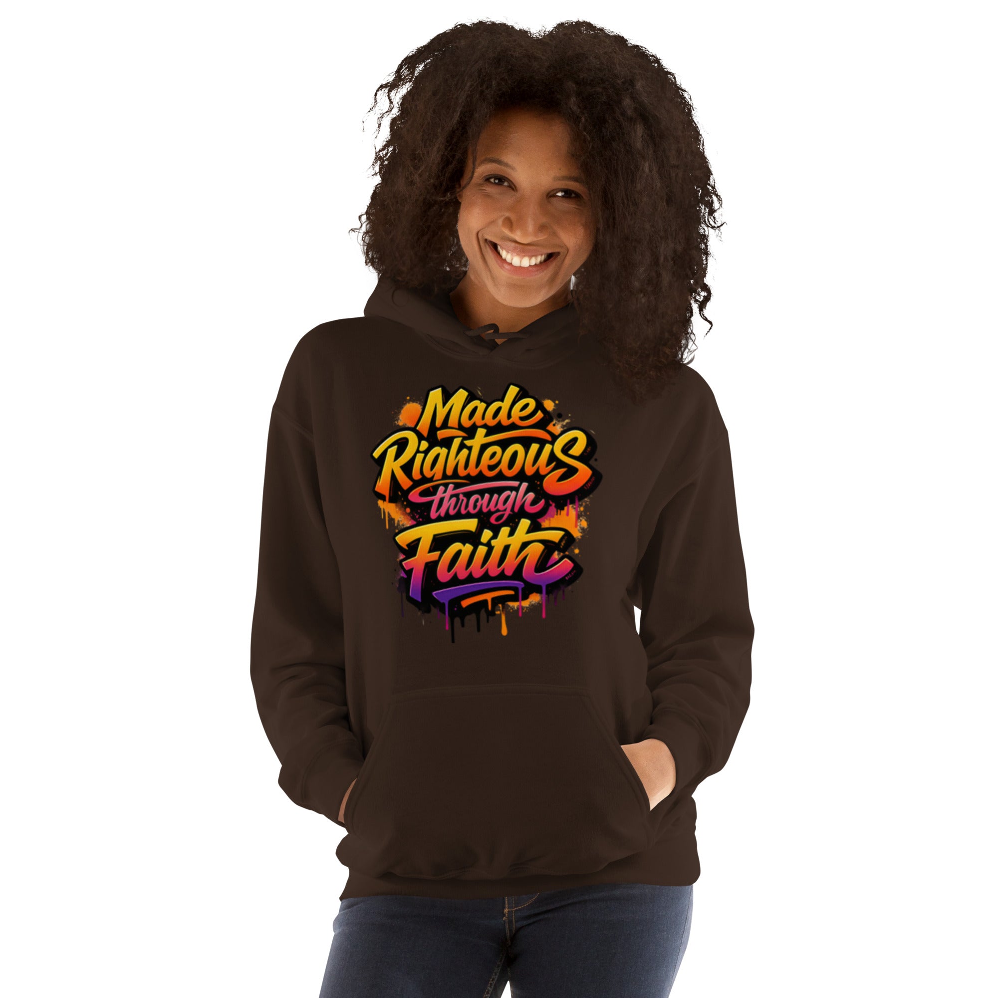 Made Righteous - Unisex Hoodie - Christian Apparel by BASR Clothing