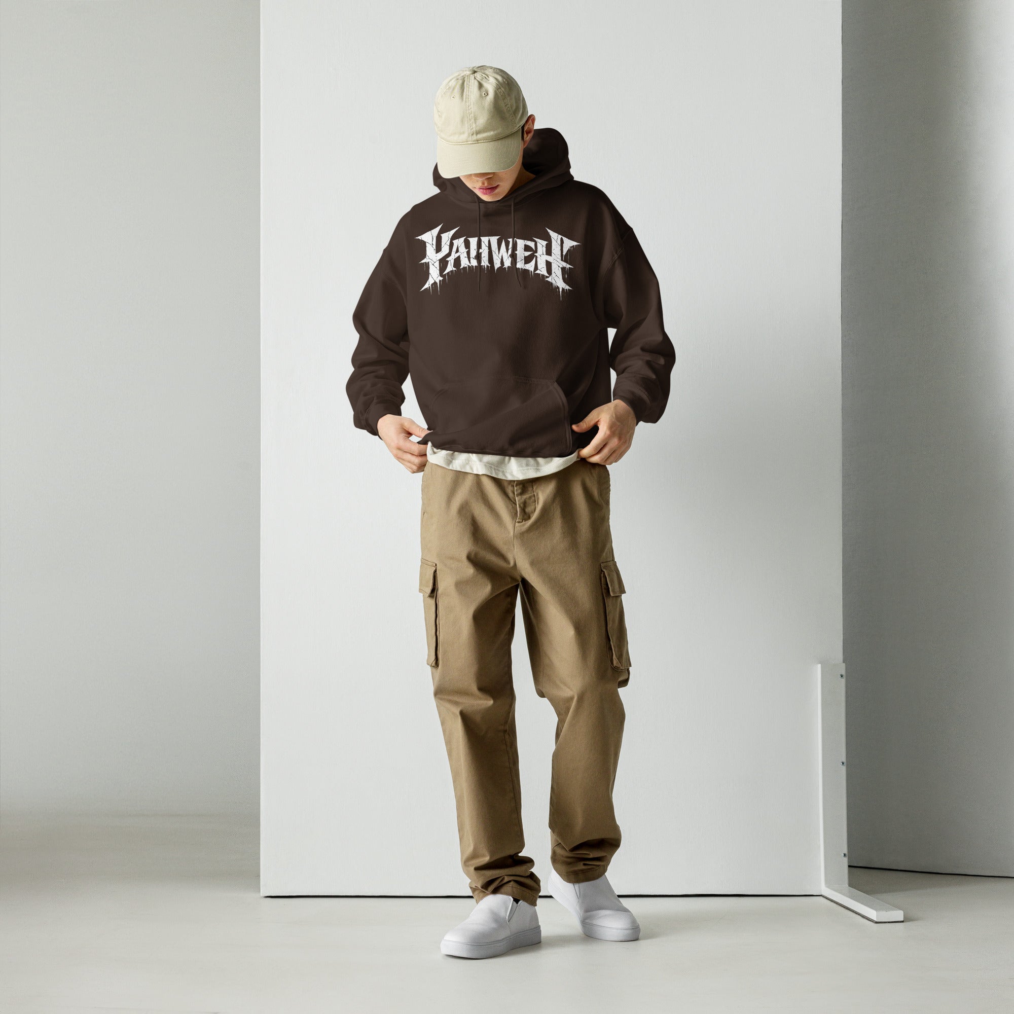 Yahweh - Unisex Hoodie - Christian Apparel by BASR Clothing