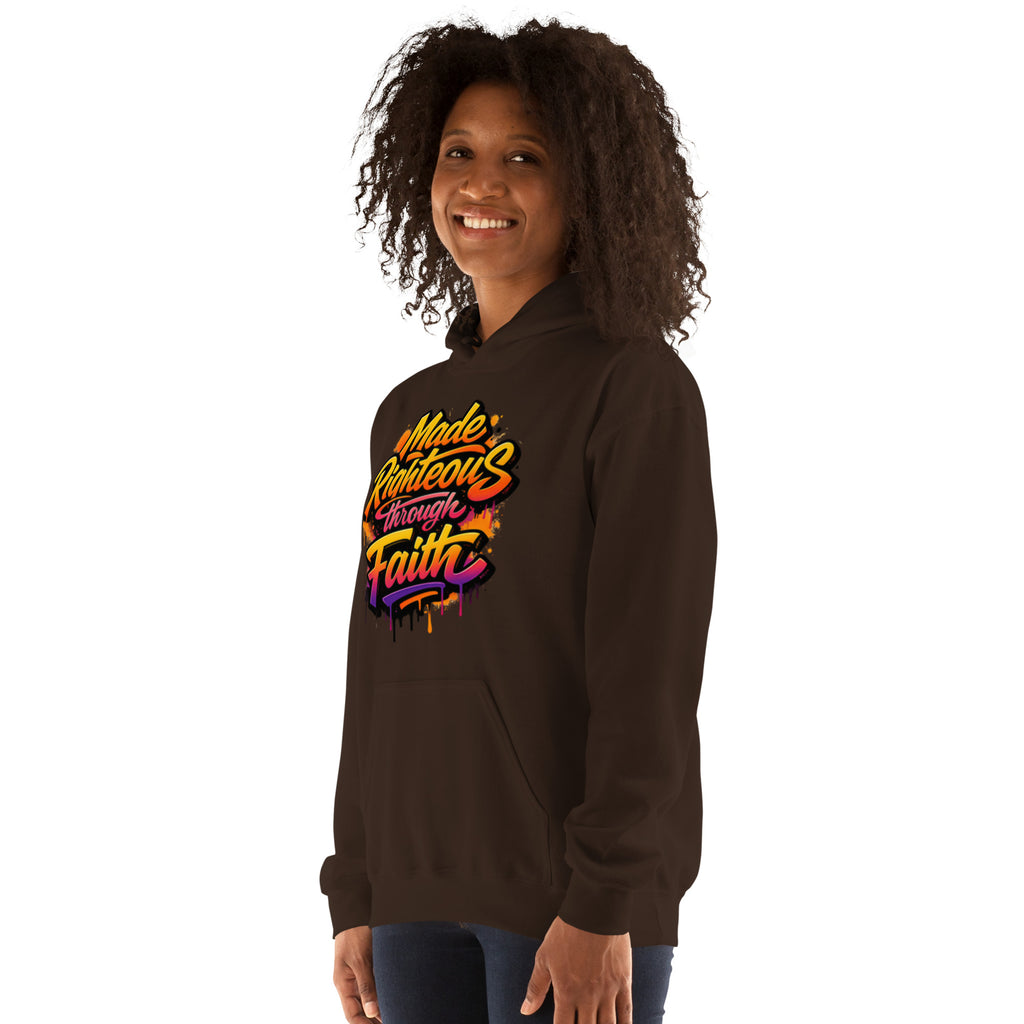 Made Righteous - Unisex Hoodie - Christian Apparel by BASR Clothing