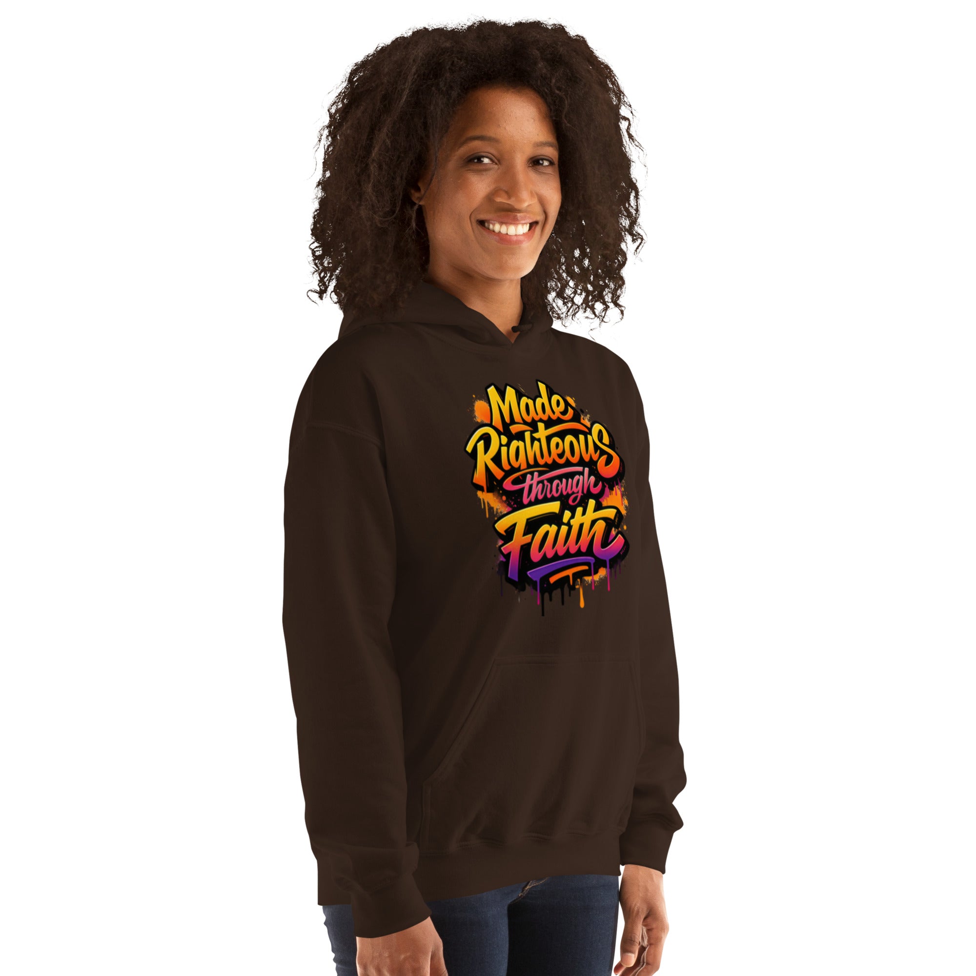 Made Righteous - Unisex Hoodie - Christian Apparel by BASR Clothing