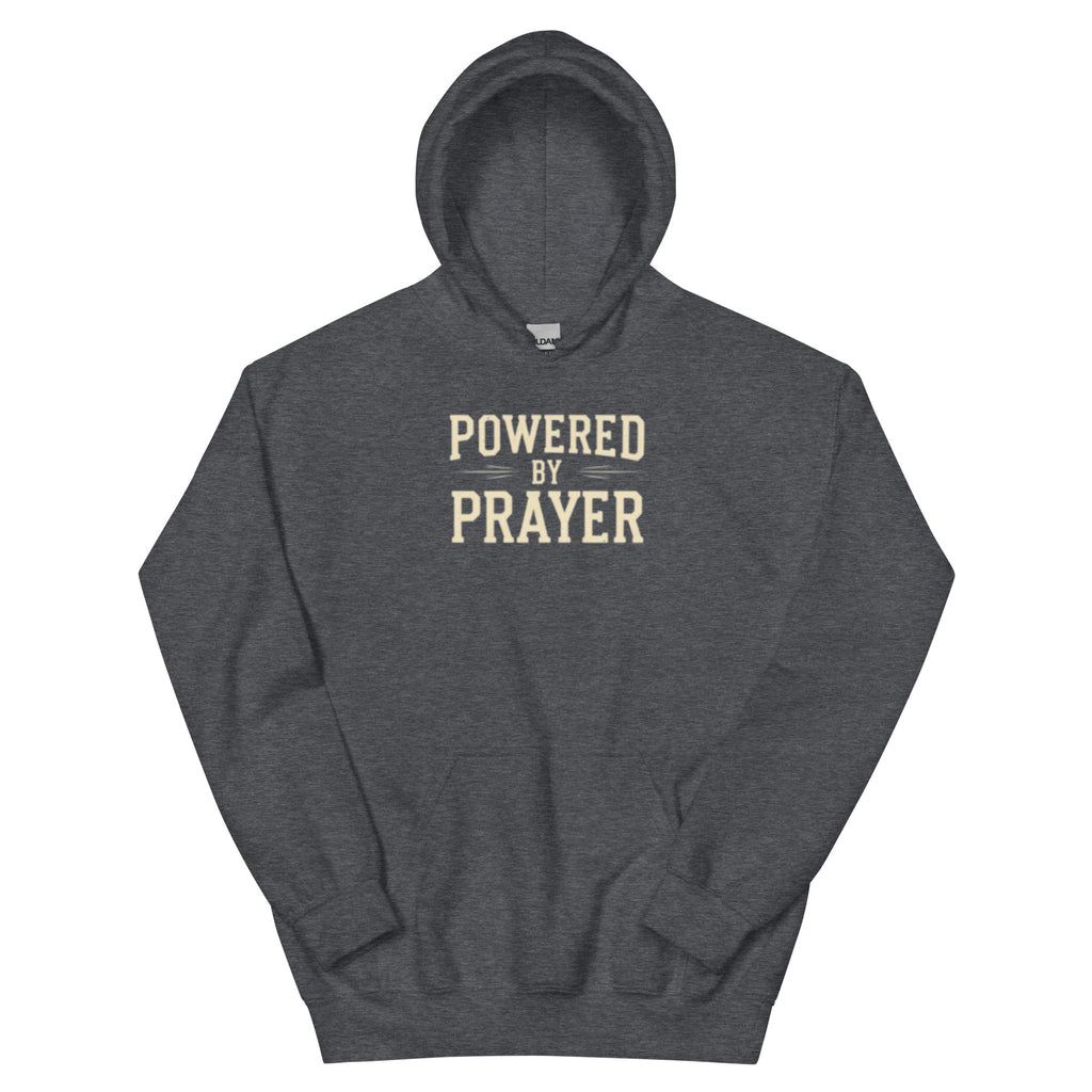 Powered by Prayer - Unisex Hoodie - Christian Apparel by BASR Clothing