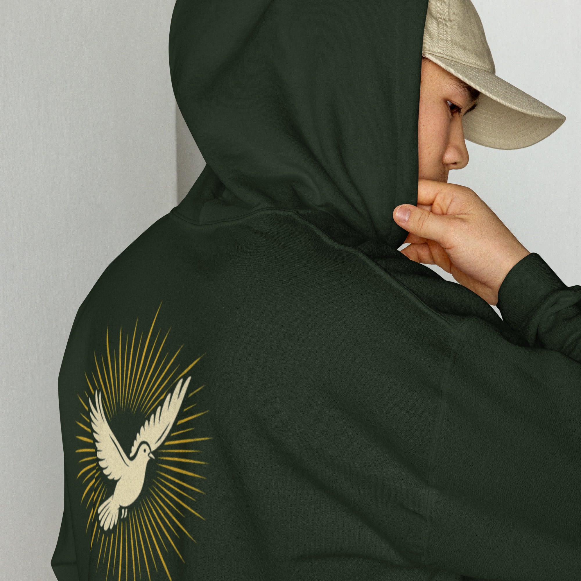Dove - Unisex Hoodie - Christian Apparel by BASR Clothing