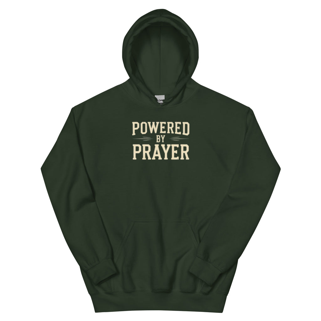 Powered by Prayer - Unisex Hoodie - Christian Apparel by BASR Clothing