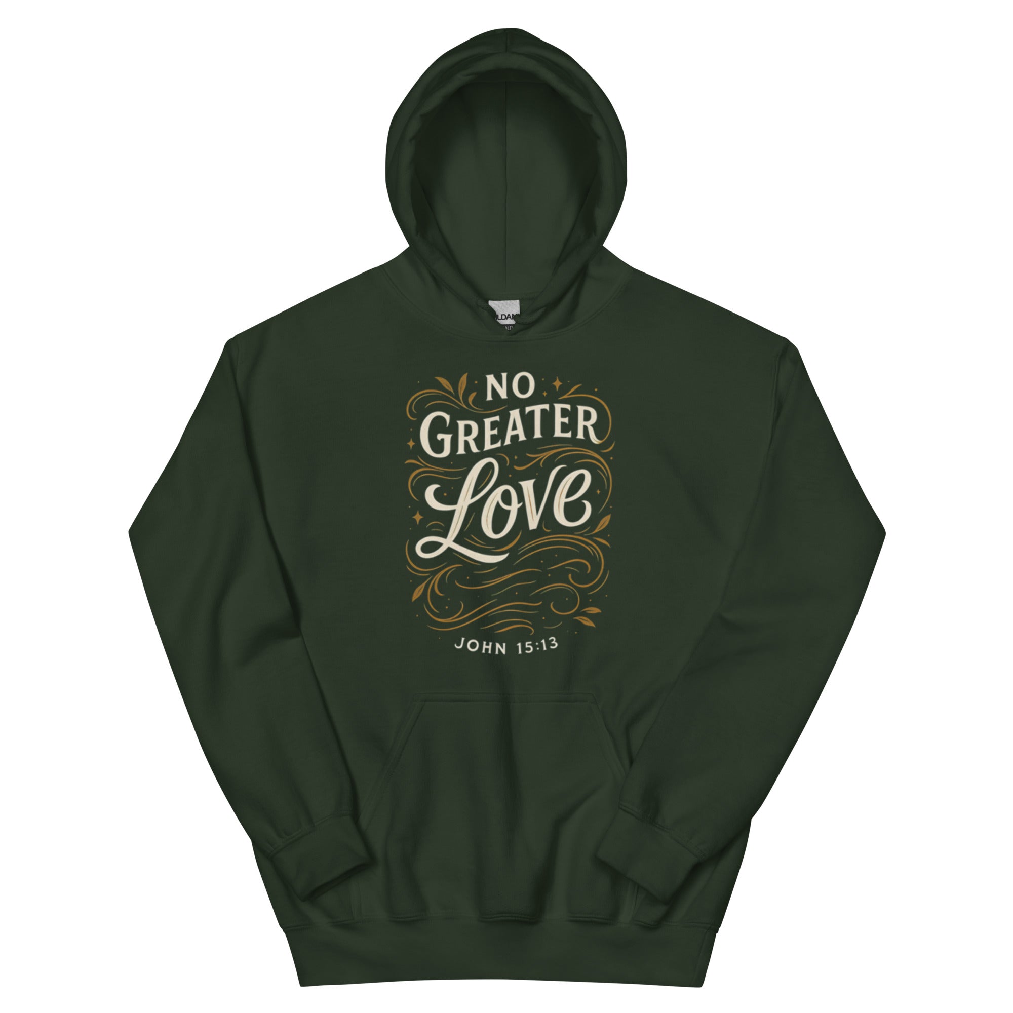 No Greater Love - Unisex Hoodie - Christian Apparel by BASR Clothing