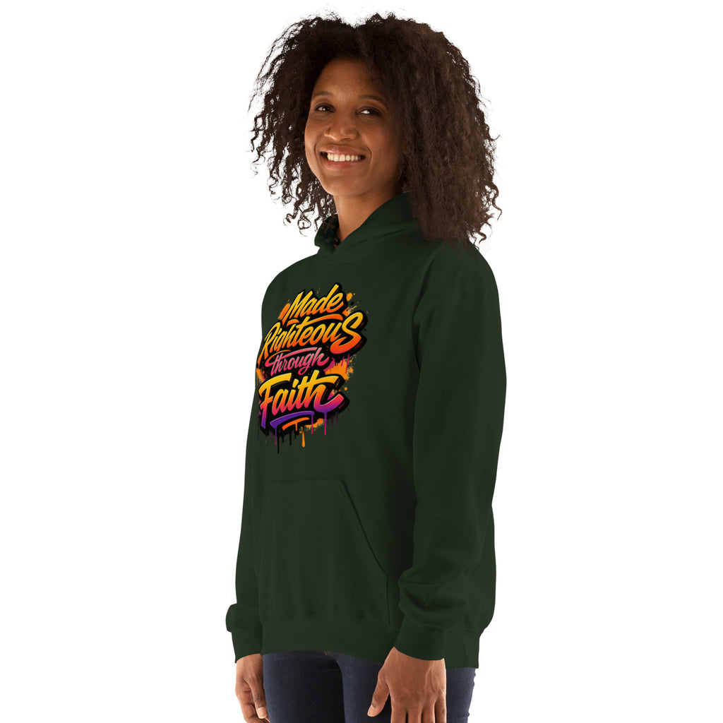Made Righteous - Unisex Hoodie - Christian Apparel by BASR Clothing