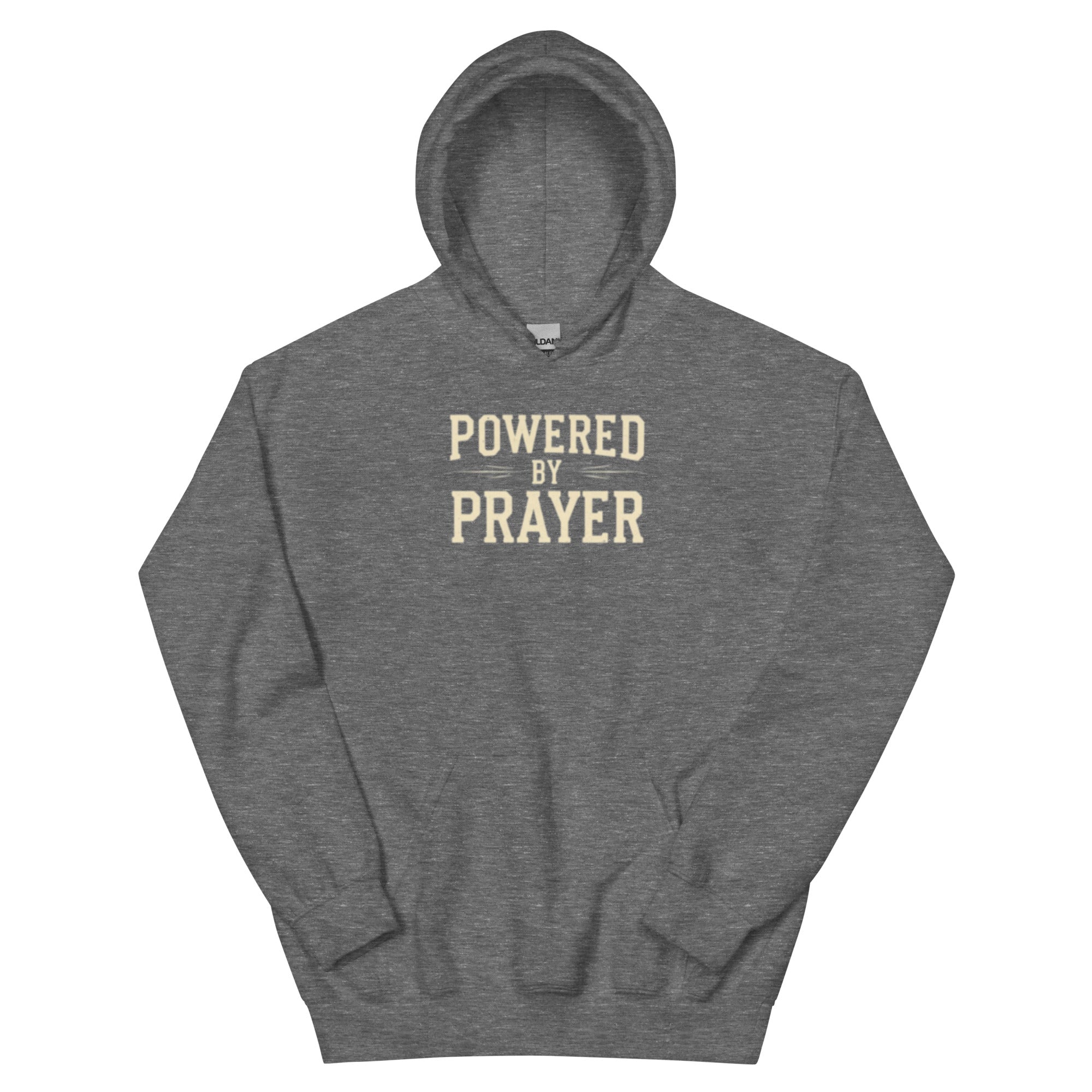 Powered by Prayer - Unisex Hoodie - Christian Apparel by BASR Clothing