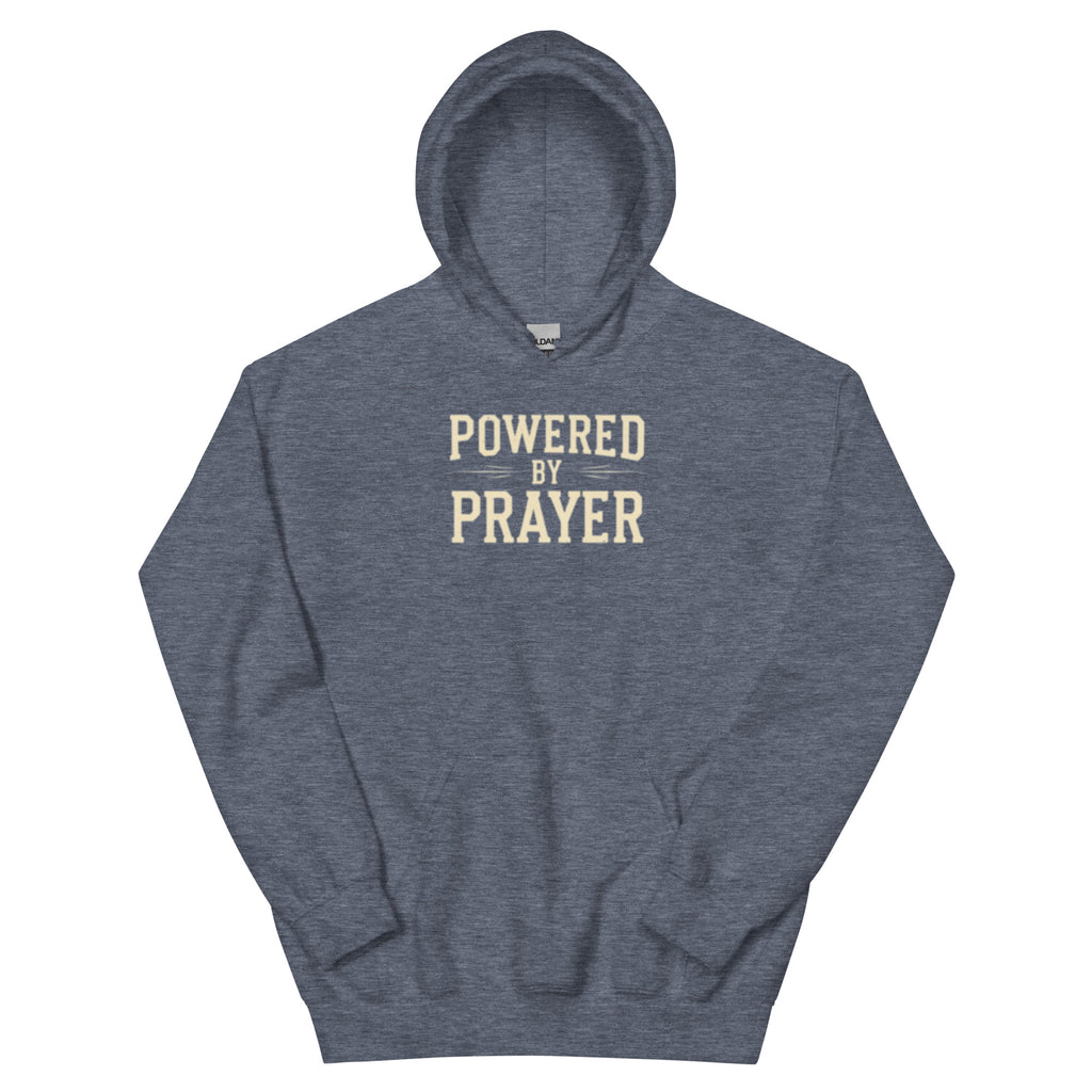 Powered by Prayer - Unisex Hoodie - Christian Apparel by BASR Clothing