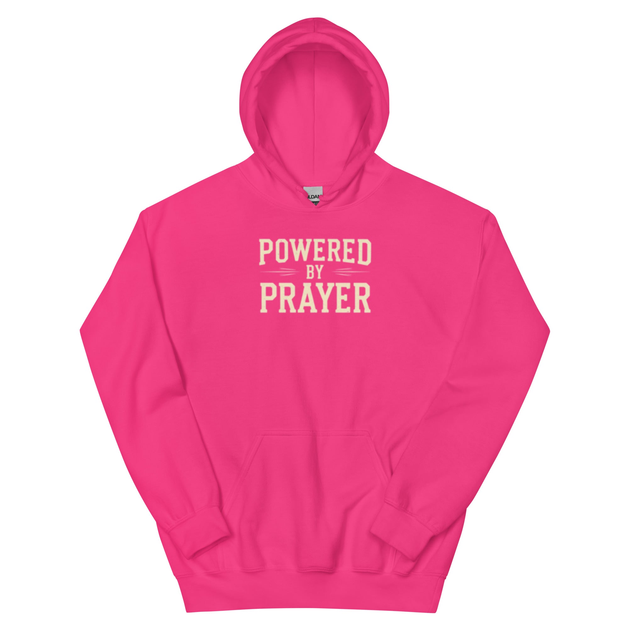 Powered by Prayer - Unisex Hoodie - Christian Apparel by BASR Clothing