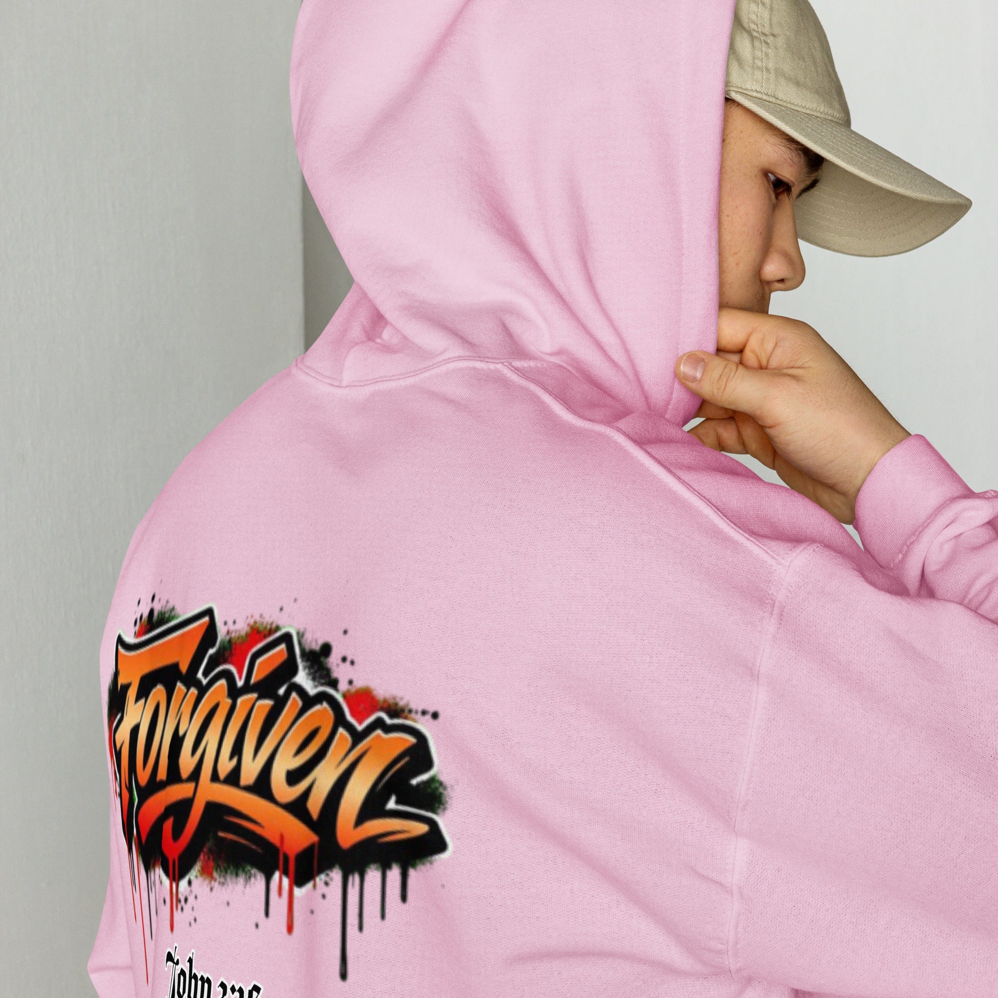 Forgiven - Unisex Hoodie - Christian Apparel by BASR Clothing