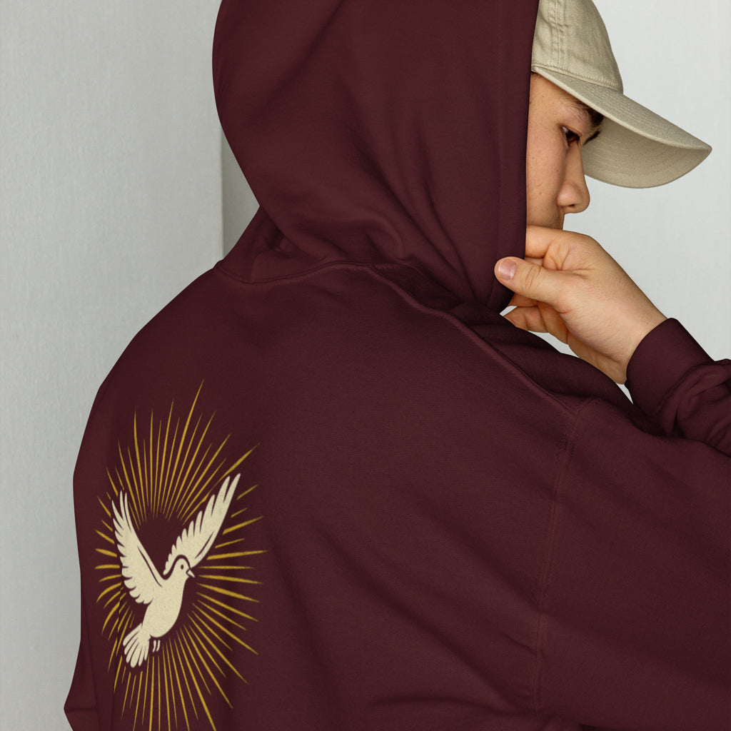 Dove - Unisex Hoodie - Christian Apparel by BASR Clothing