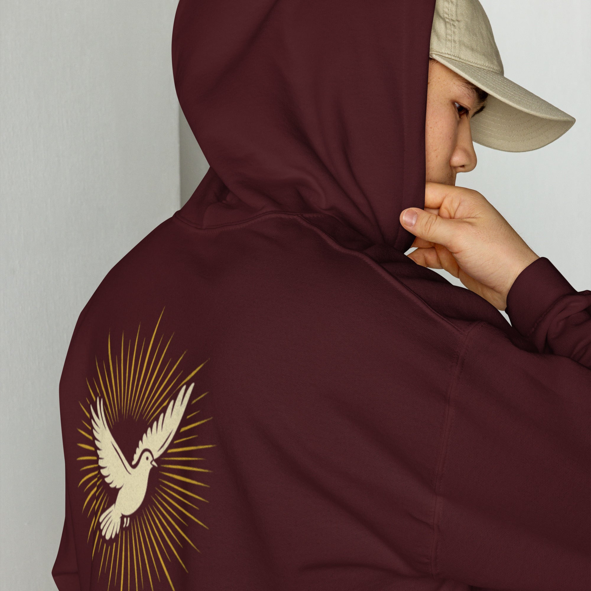 Dove - Unisex Hoodie - Christian Apparel by BASR Clothing